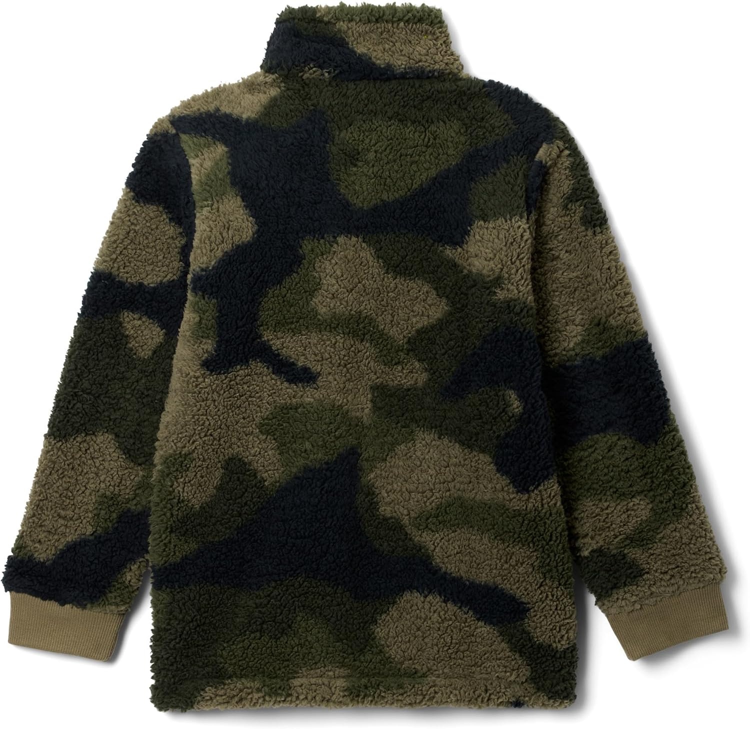 image:imageColumbia Kids Rugged Ridge Ii Printed Sherpa Full Zip little KidBig KidStone Green Mod Camo
