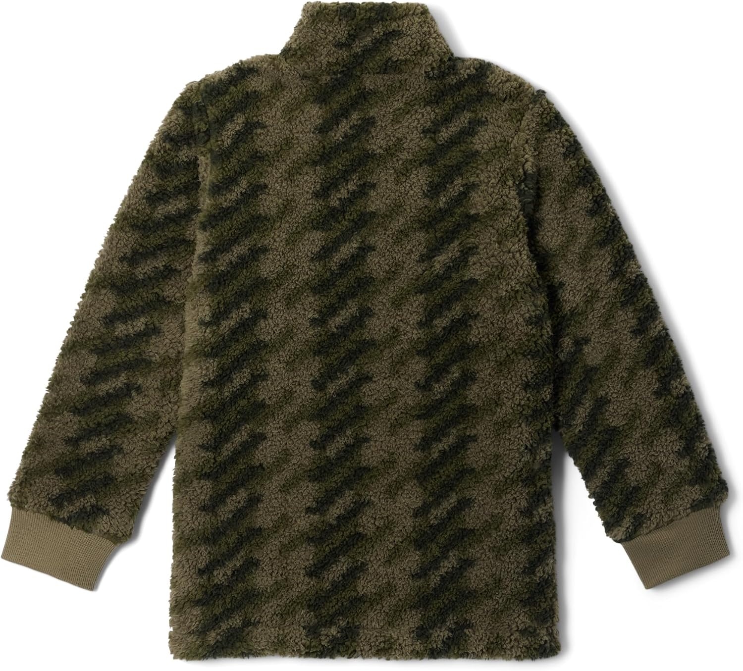 image:imageColumbia Kids Rugged Ridge Ii Printed Sherpa Full Zip little KidBig KidStone Green Twills