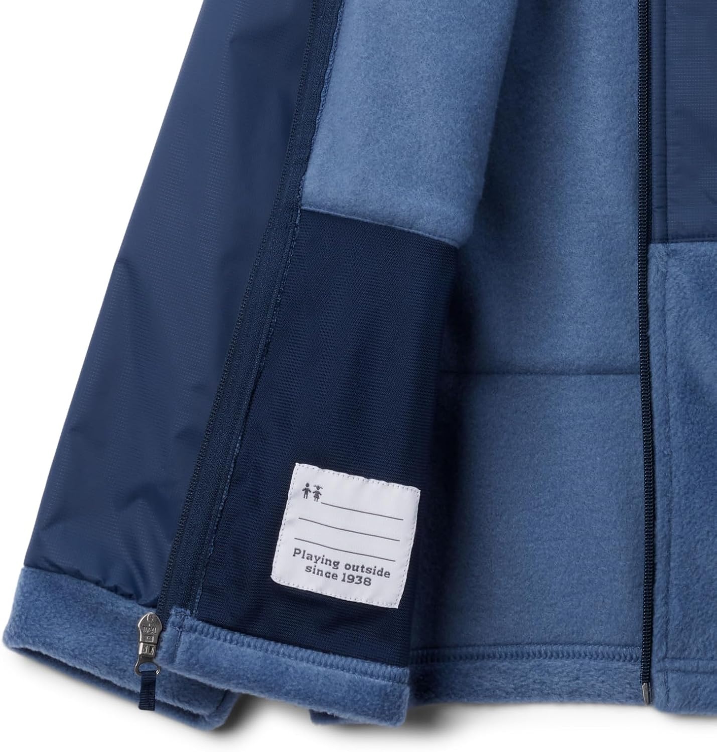 image:imageColumbia Kids Steens Mt II Fleece Little KidBig KidDark MountainCollegiate Navy