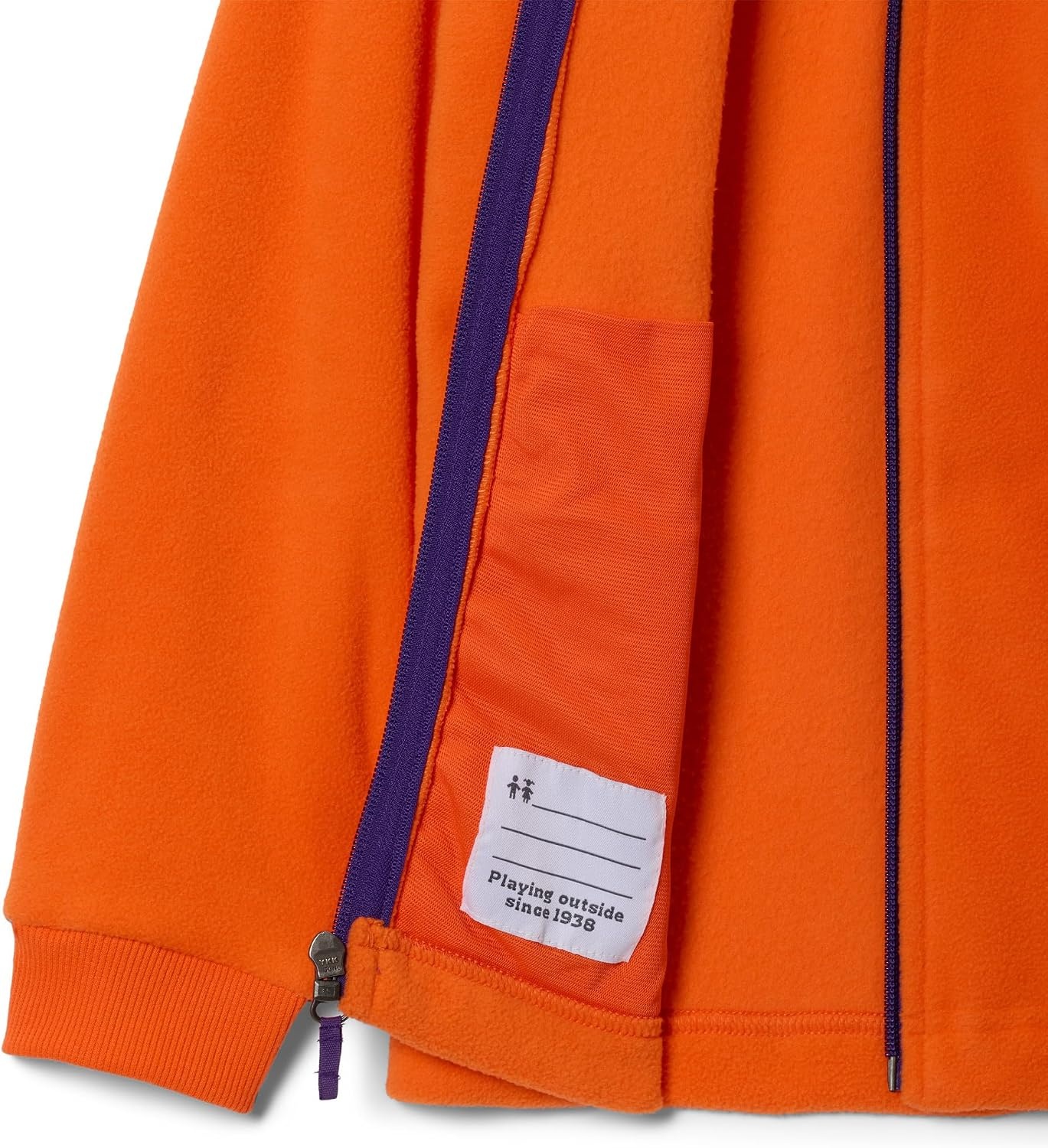 image:imageColumbia Youth Collegiate Flanker Fleece HoodieCle Spark Orange