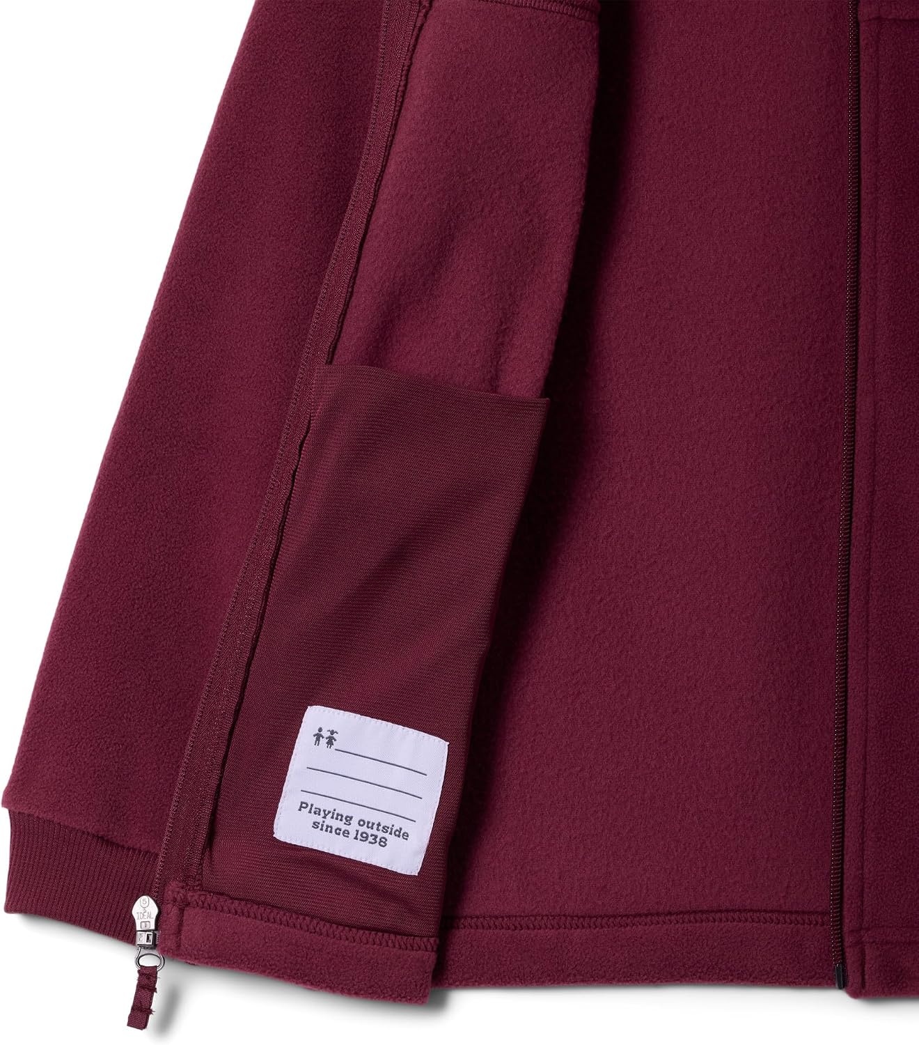 image:imageColumbia Youth Collegiate Flanker Fleece HoodieVt Deep Maroon