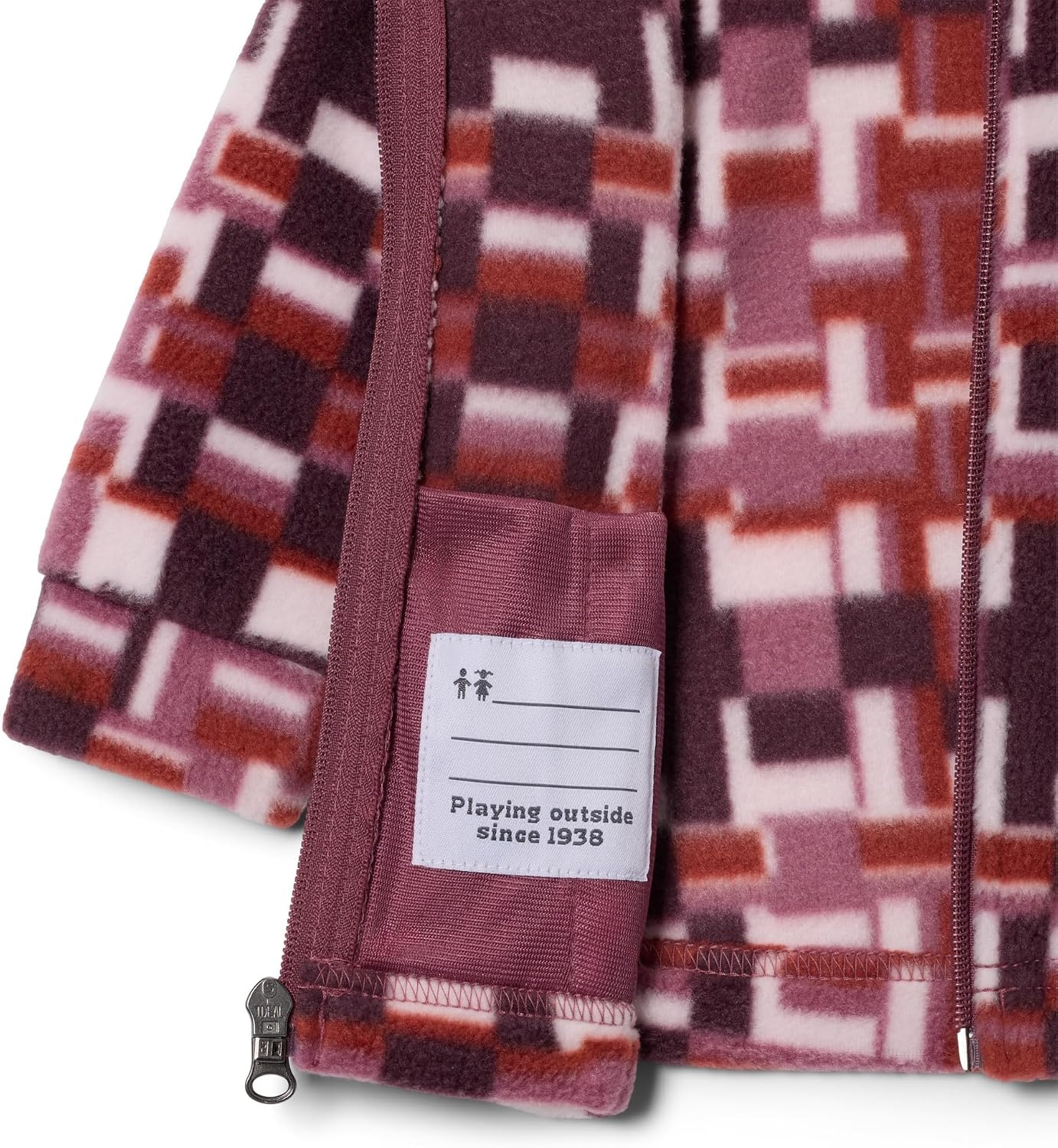 image:imageColumbia Youth Girls Toddler Benton Springs II Printed Fleece JacketAntique Mauve Unwoven