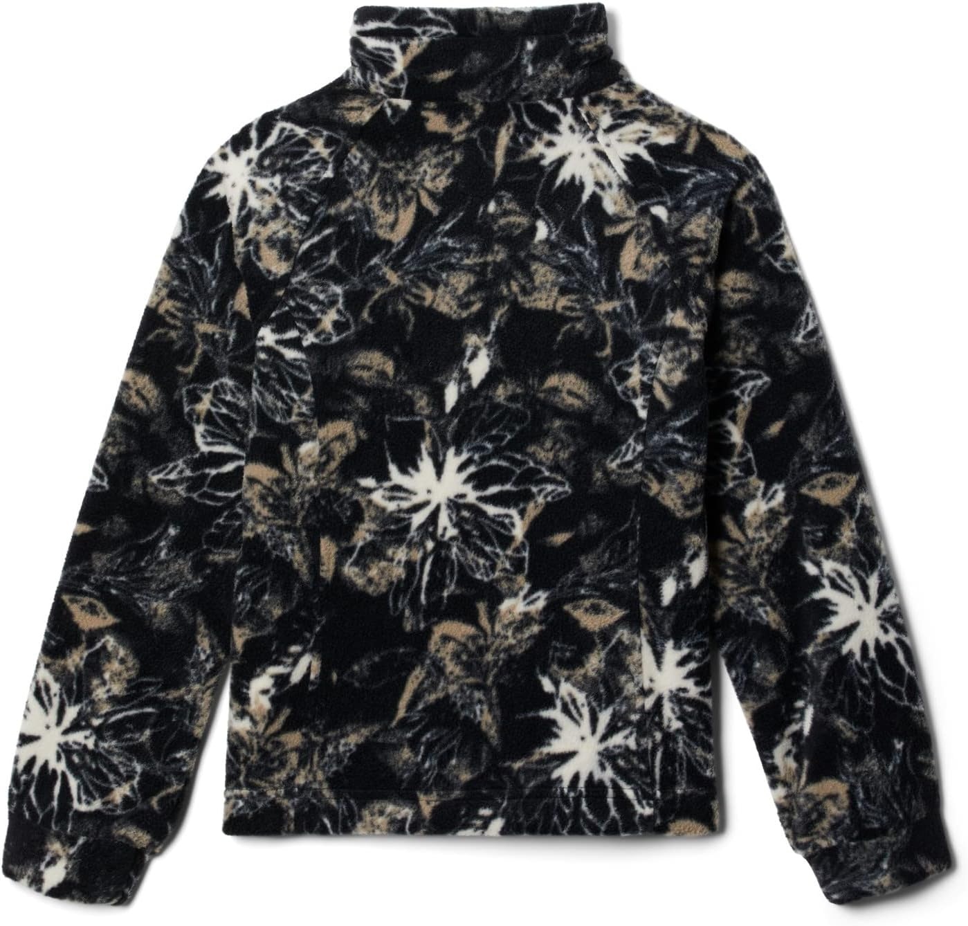 image:imageColumbia Youth Girls Toddler Benton Springs II Printed Fleece JacketBlack Aurelian