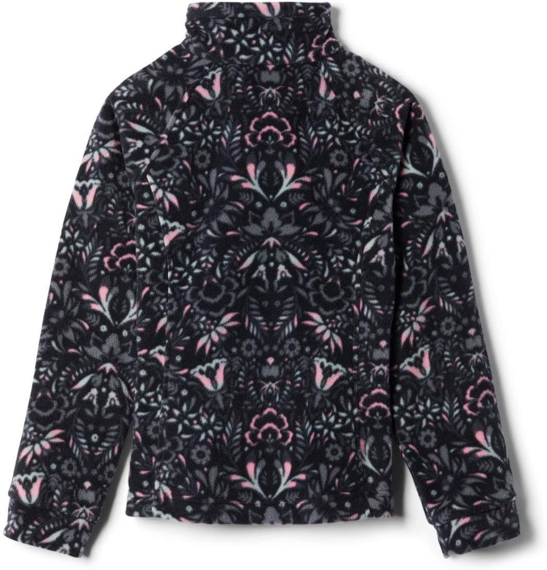 image:imageColumbia Youth Girls Toddler Benton Springs II Printed Fleece JacketBlack Folk Floral Print