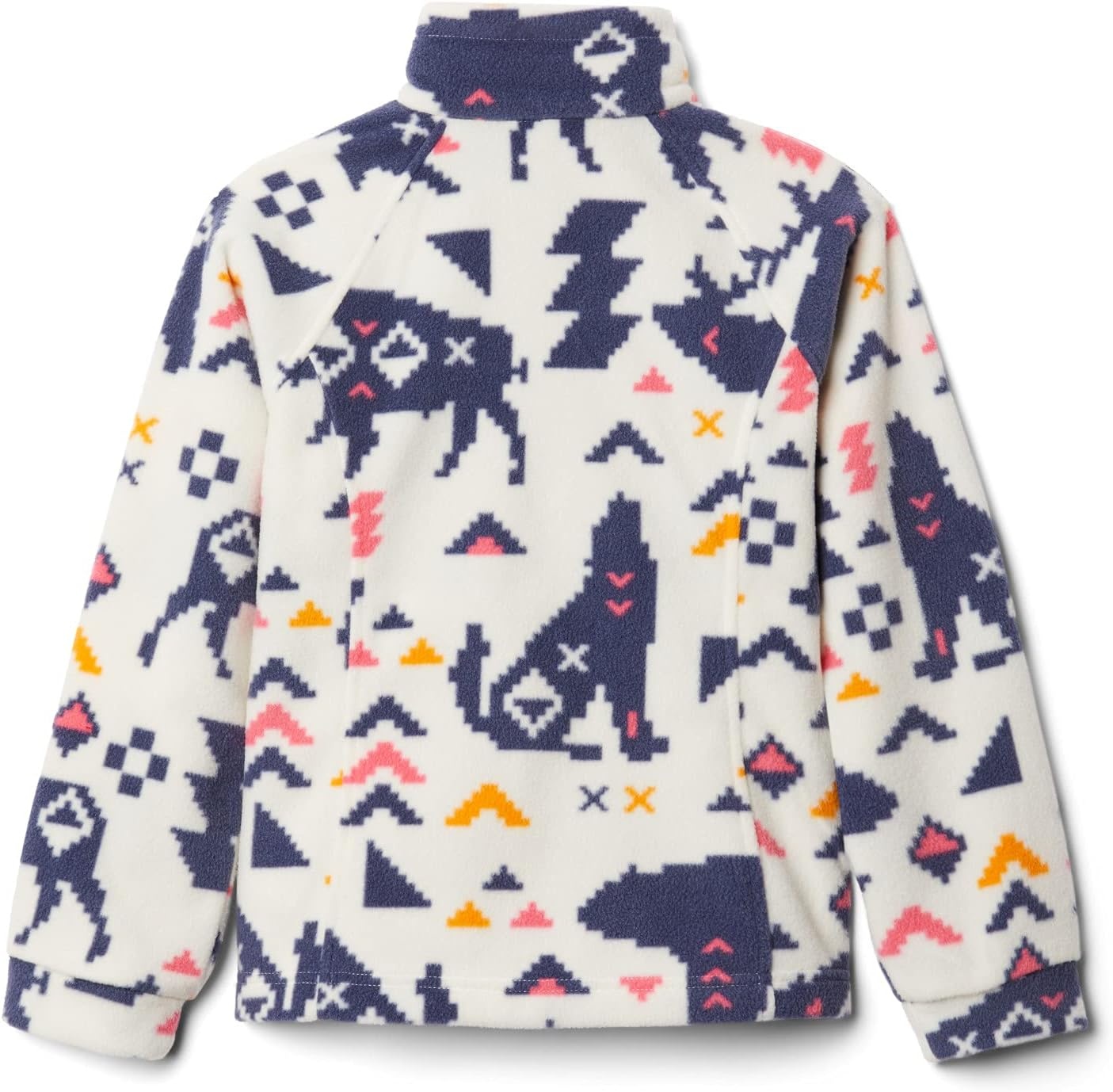image:imageColumbia Youth Girls Toddler Benton Springs II Printed Fleece JacketChalk Camp Creatures