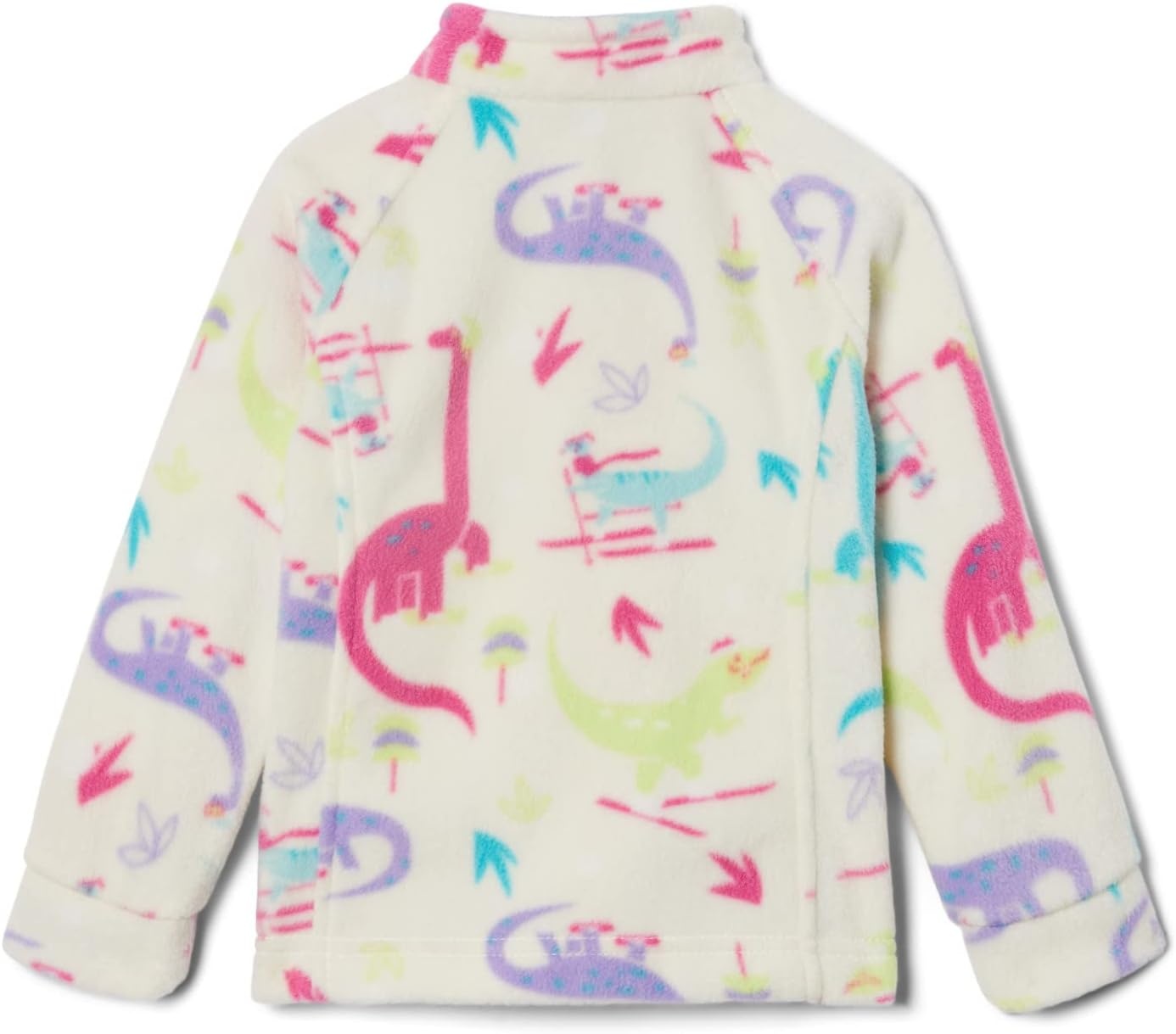 image:imageColumbia Youth Girls Toddler Benton Springs II Printed Fleece JacketChalk Skisaurus