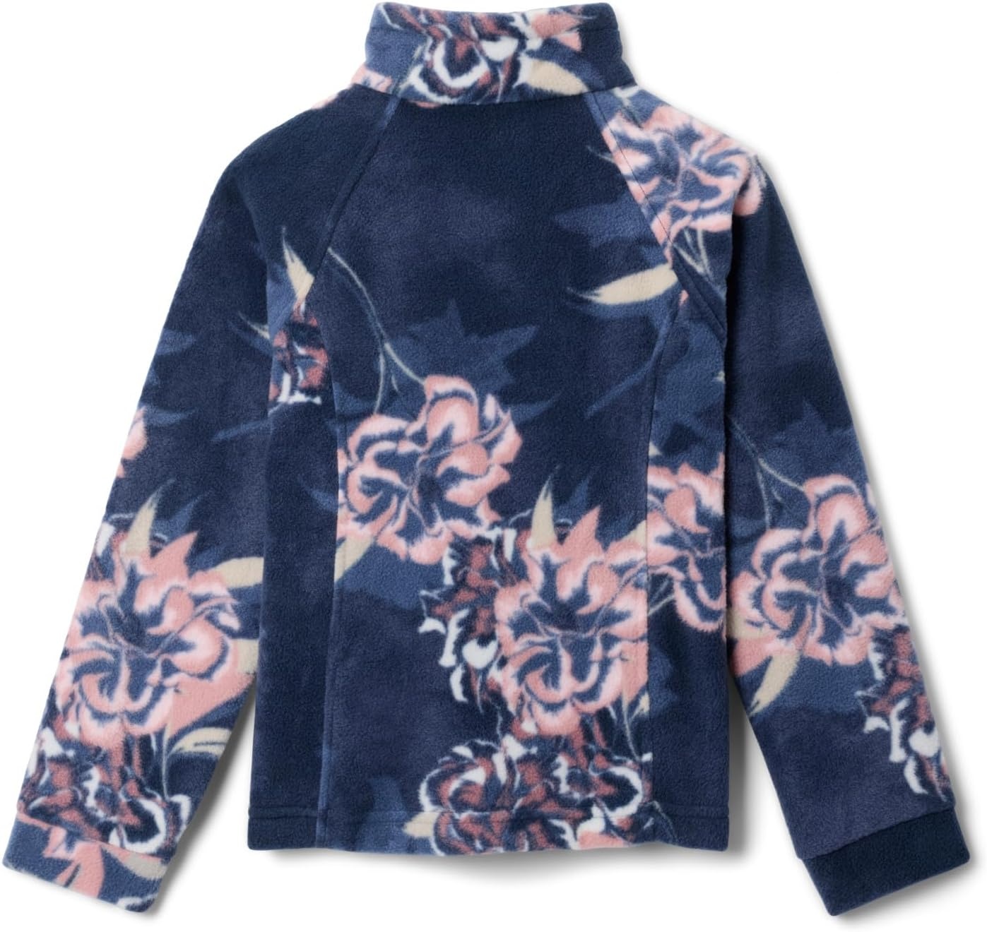 image:imageColumbia Youth Girls Toddler Benton Springs II Printed Fleece JacketCollegiate Navy Blossoming
