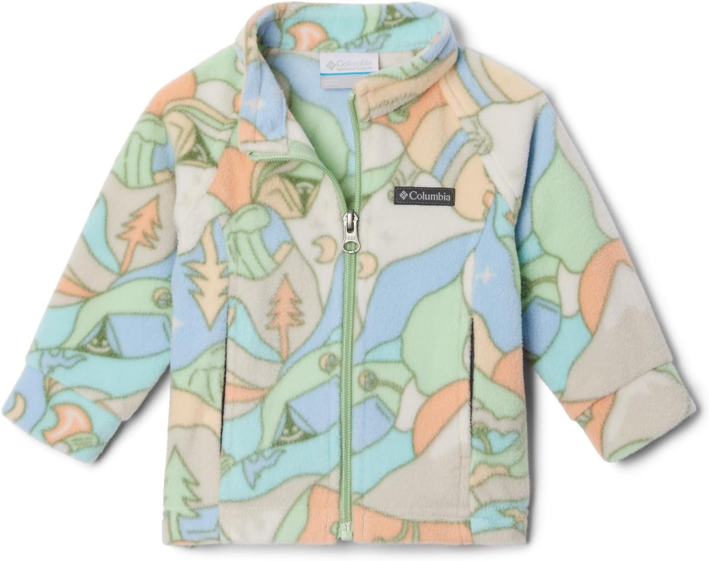 image:imageColumbia Youth Girls Toddler Benton Springs II Printed Fleece JacketDark Stone Epicamp