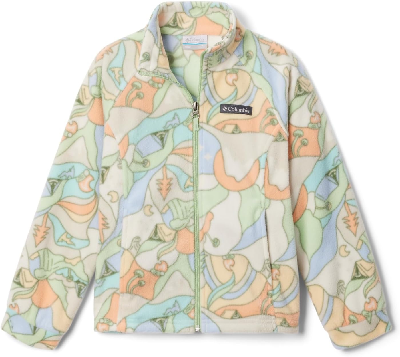 image:imageColumbia Youth Girls Toddler Benton Springs II Printed Fleece JacketDark Stone Epicamp