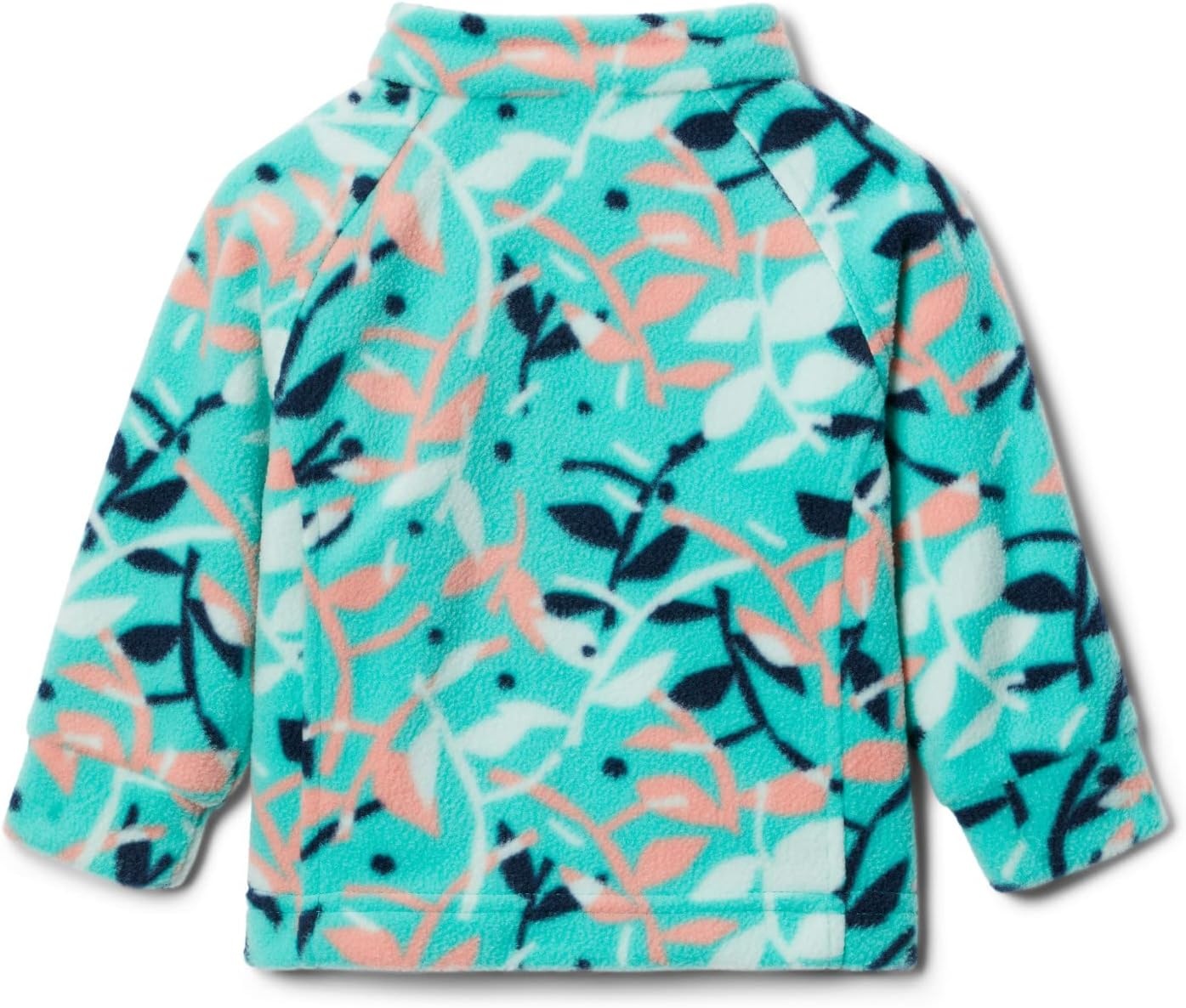 image:imageColumbia Youth Girls Toddler Benton Springs II Printed Fleece JacketElectric Turquoise Scrap Floral