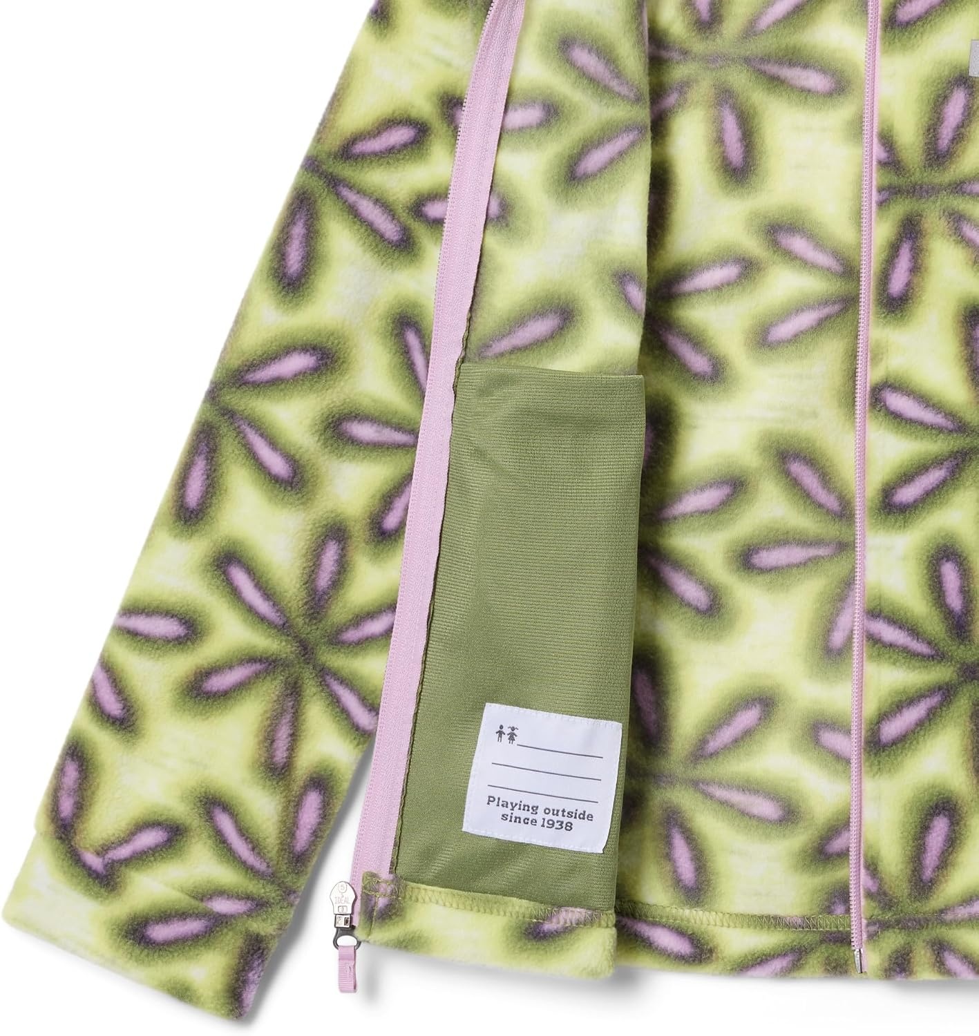 image:imageColumbia Youth Girls Toddler Benton Springs II Printed Fleece JacketFirefly Hazy Blooms