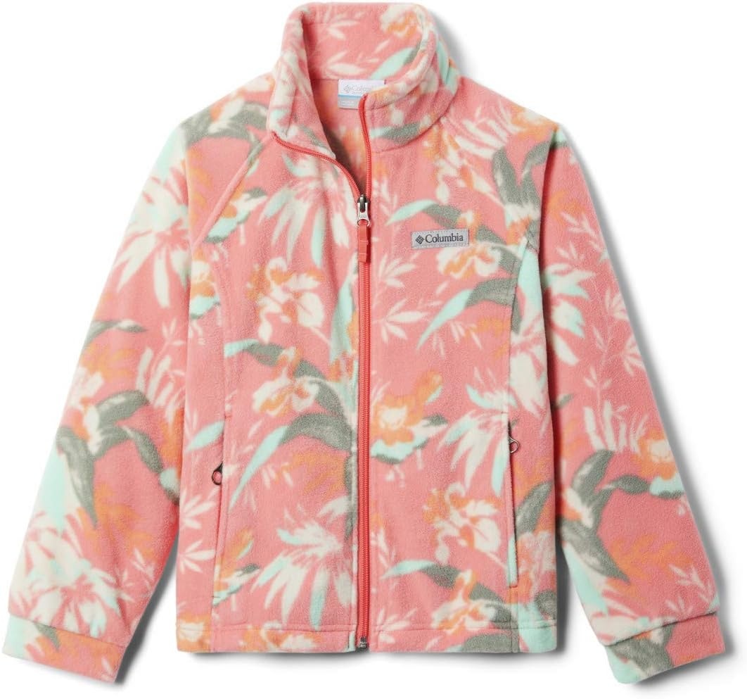 image:imageColumbia Youth Girls Toddler Benton Springs II Printed Fleece JacketMelonade Magnolia Floral