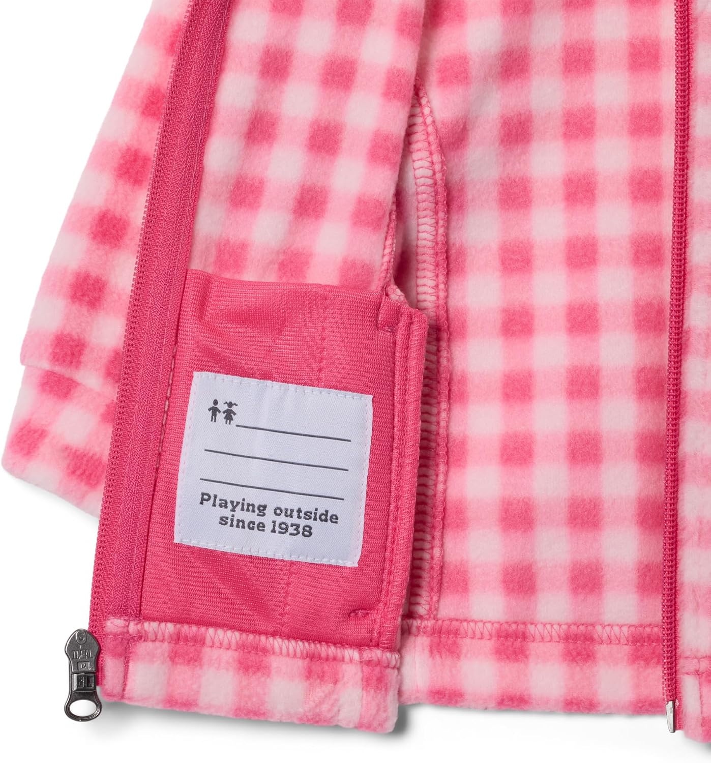 image:imageColumbia Youth Girls Toddler Benton Springs II Printed Fleece JacketNico Gingham