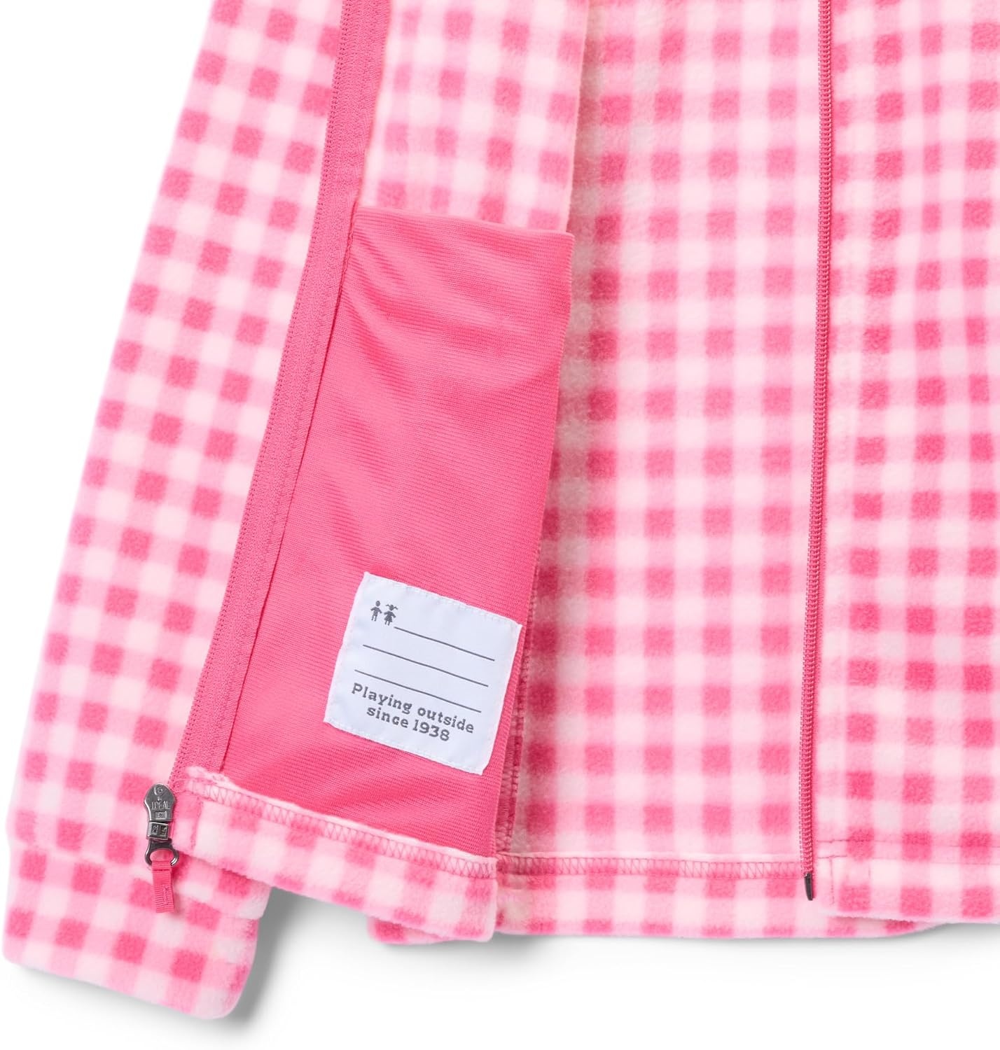 image:imageColumbia Youth Girls Toddler Benton Springs II Printed Fleece JacketNico Gingham