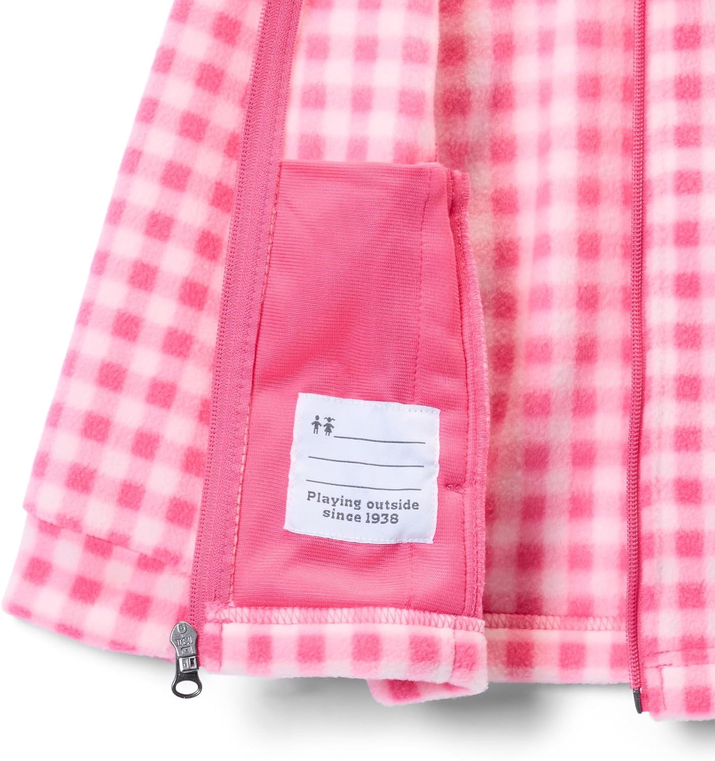 image:imageColumbia Youth Girls Toddler Benton Springs II Printed Fleece JacketNico Gingham