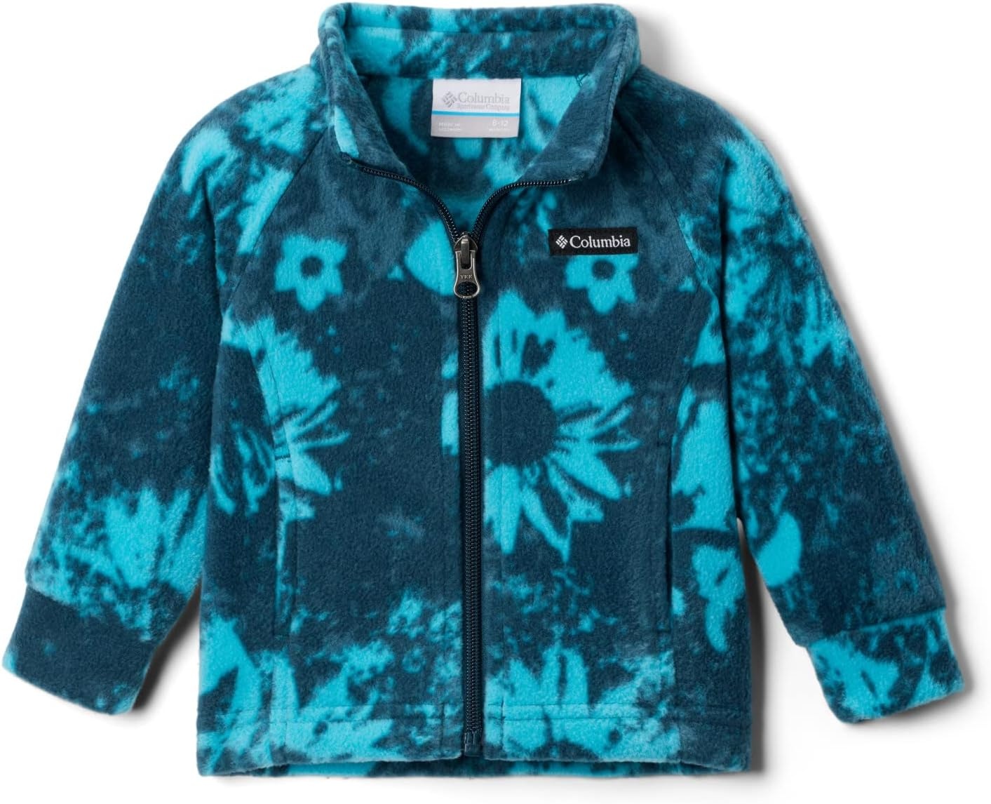 image:imageColumbia Youth Girls Toddler Benton Springs II Printed Fleece JacketNight Wave 2 Whimsy