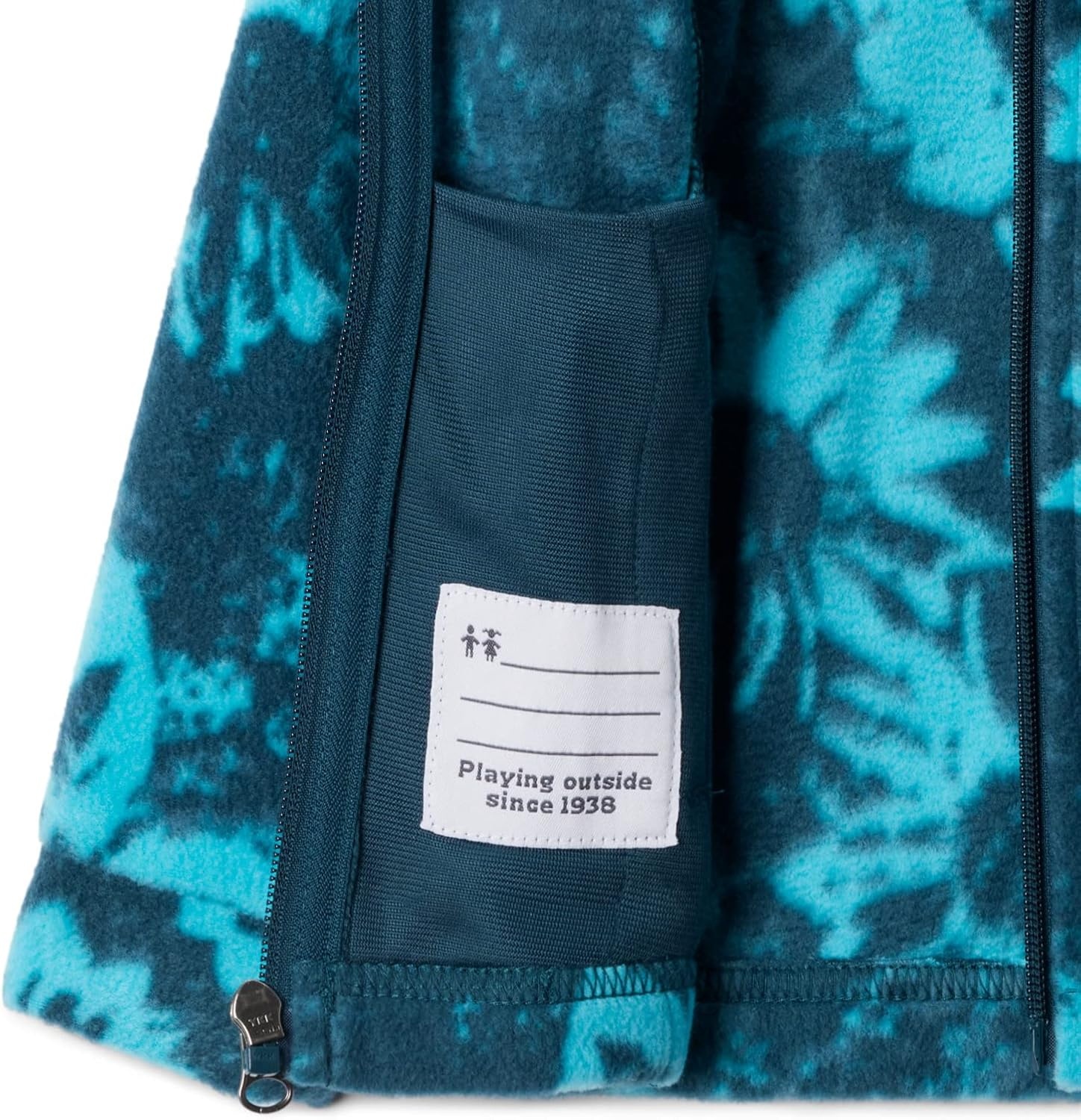 image:imageColumbia Youth Girls Toddler Benton Springs II Printed Fleece JacketNight Wave 2 Whimsy