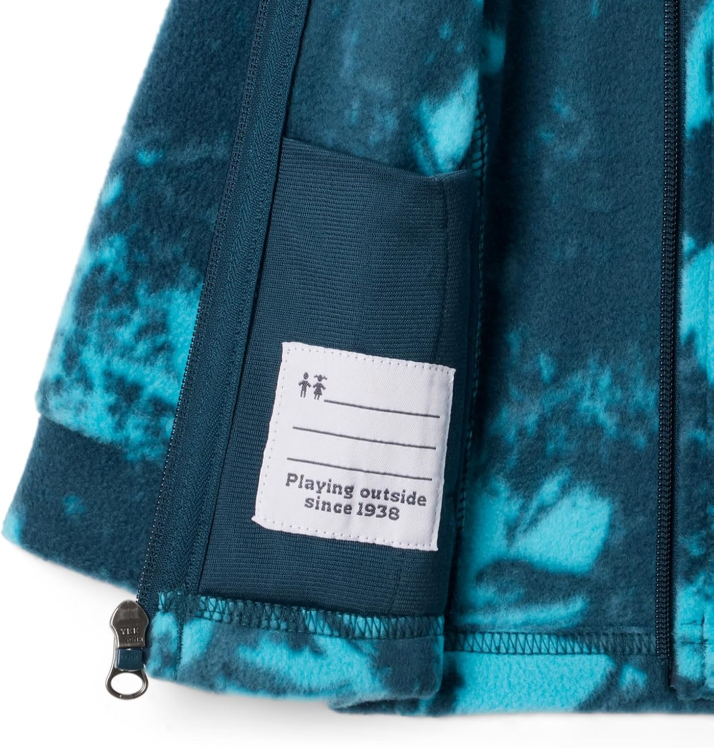 image:imageColumbia Youth Girls Toddler Benton Springs II Printed Fleece JacketNight Wave 2 Whimsy