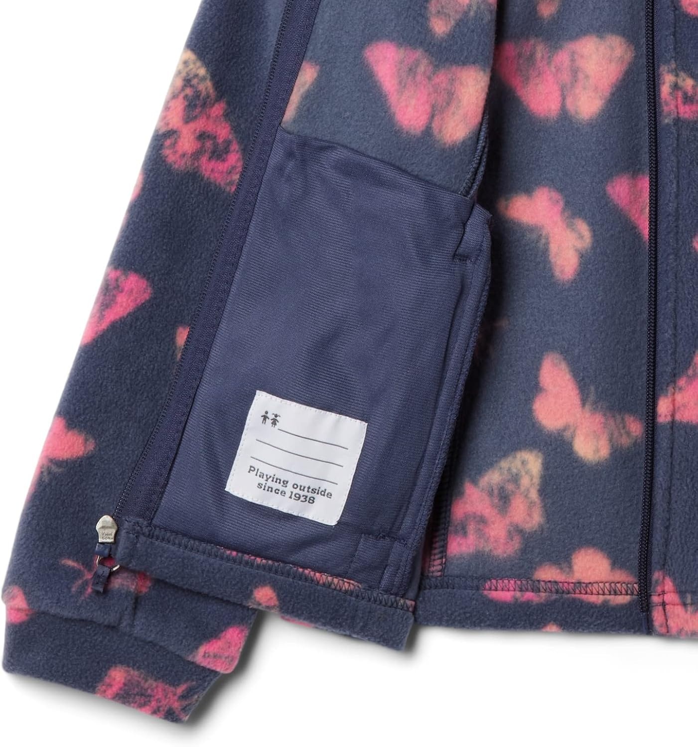 image:imageColumbia Youth Girls Toddler Benton Springs II Printed Fleece JacketNocturnal Flutter Wonder