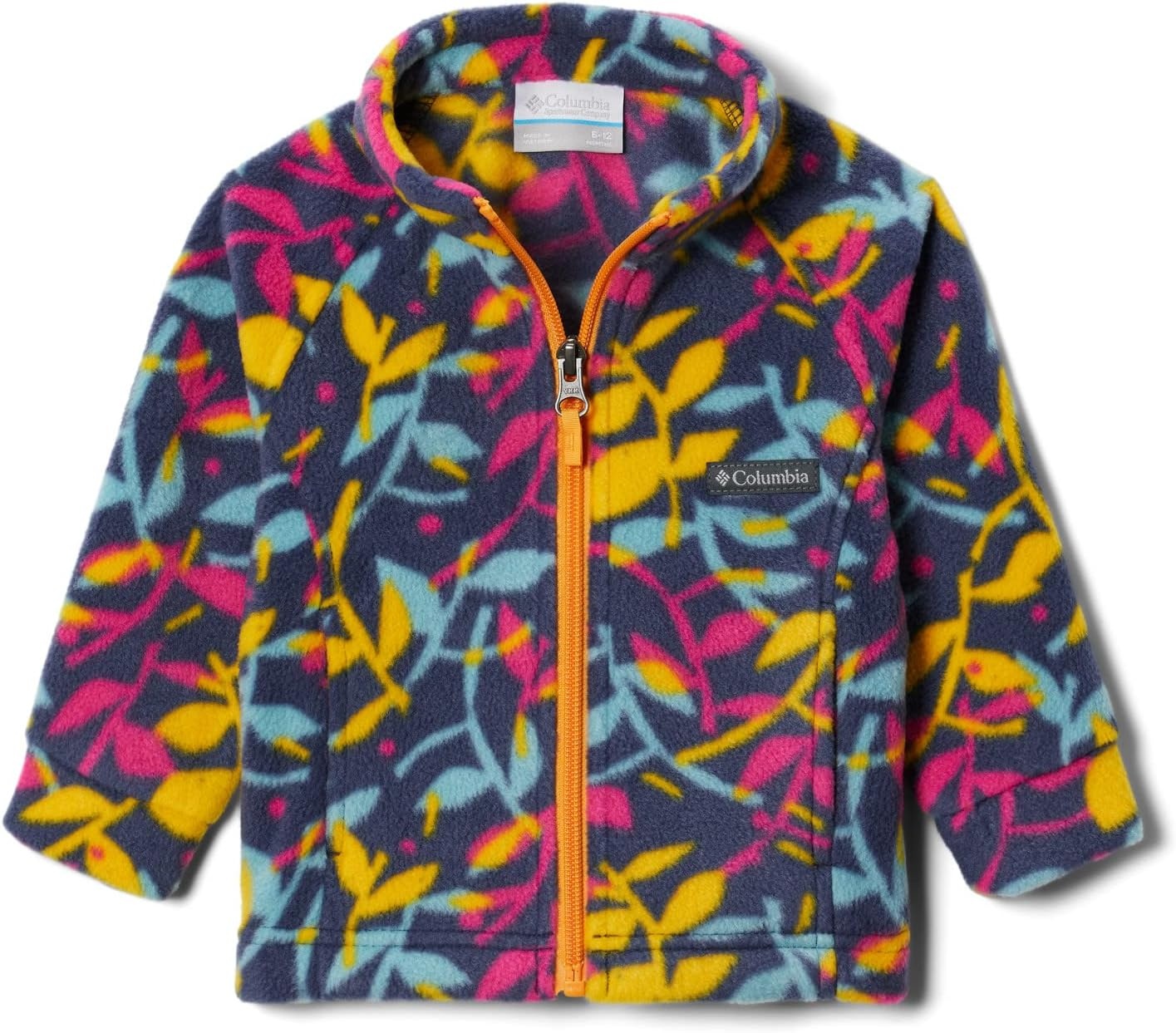 image:imageColumbia Youth Girls Toddler Benton Springs II Printed Fleece JacketNocturnal Scrap Floral