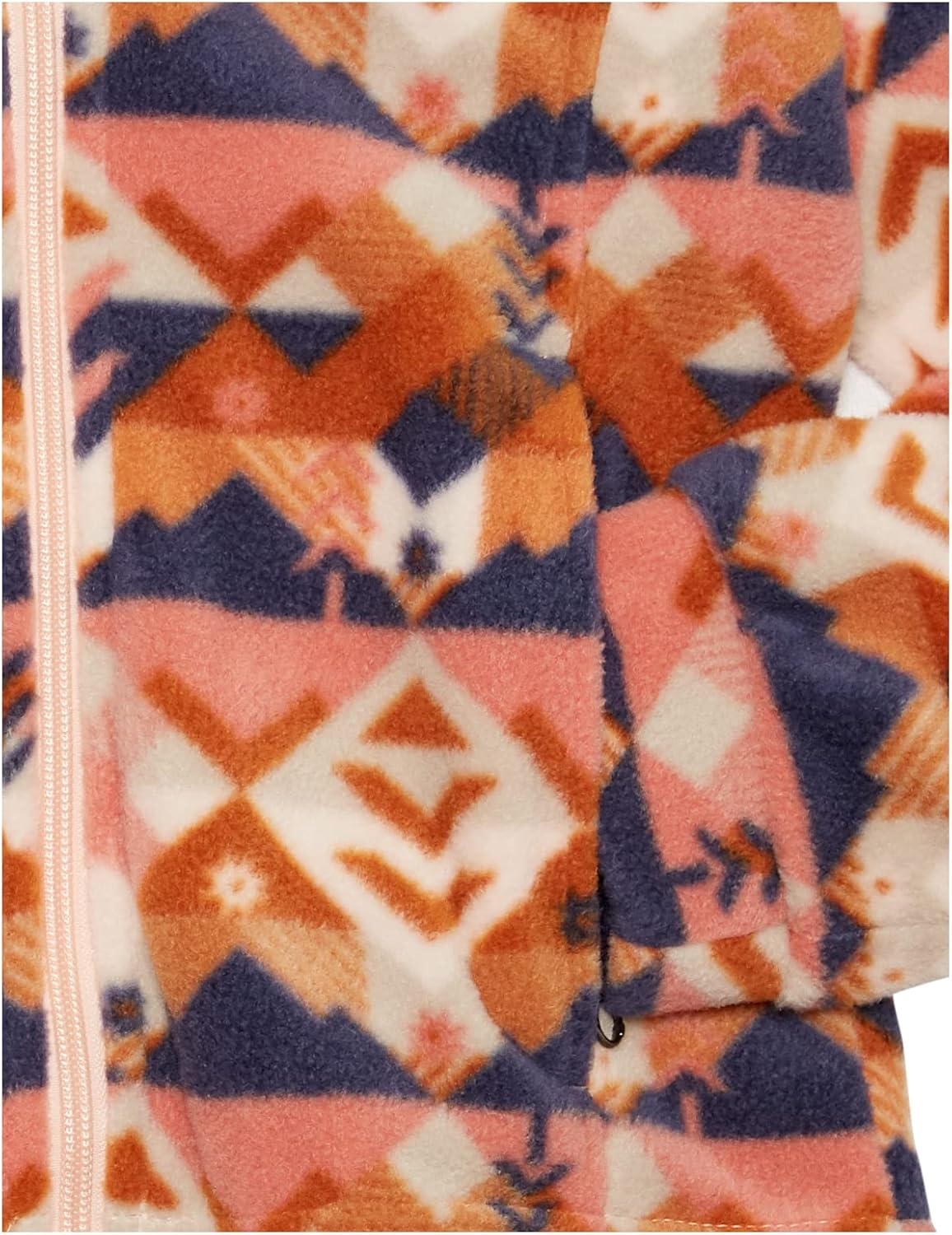 image:imageColumbia Youth Girls Toddler Benton Springs II Printed Fleece JacketPeach Blossom Checkpoint