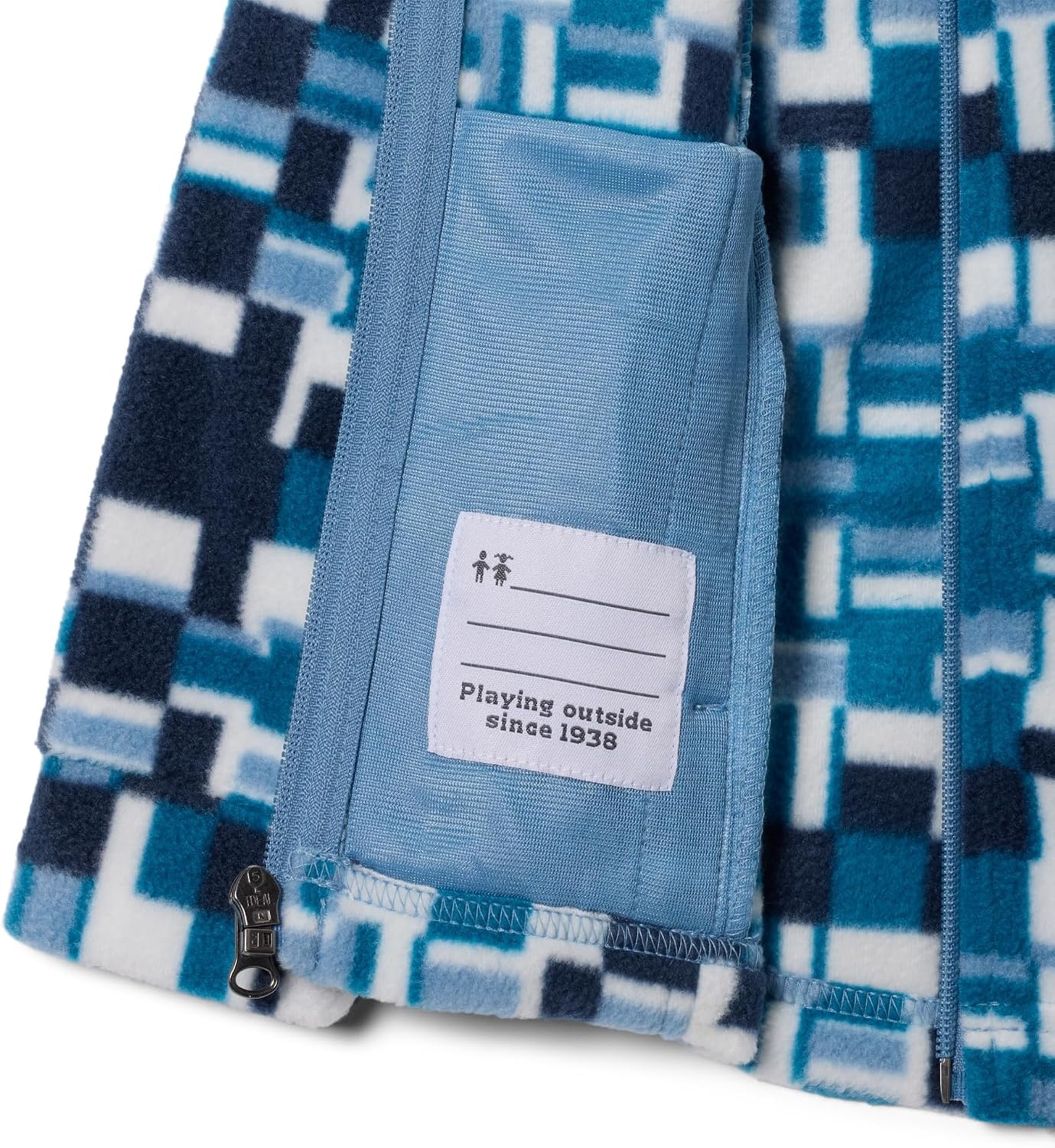 image:imageColumbia Youth Girls Toddler Benton Springs II Printed Fleece JacketPhoenix Blue Unwoven