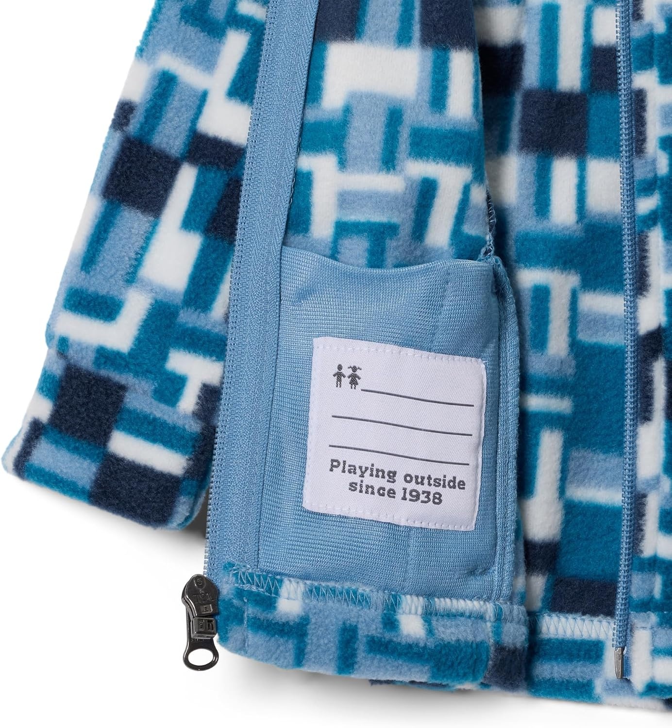 image:imageColumbia Youth Girls Toddler Benton Springs II Printed Fleece JacketPhoenix Blue Unwoven