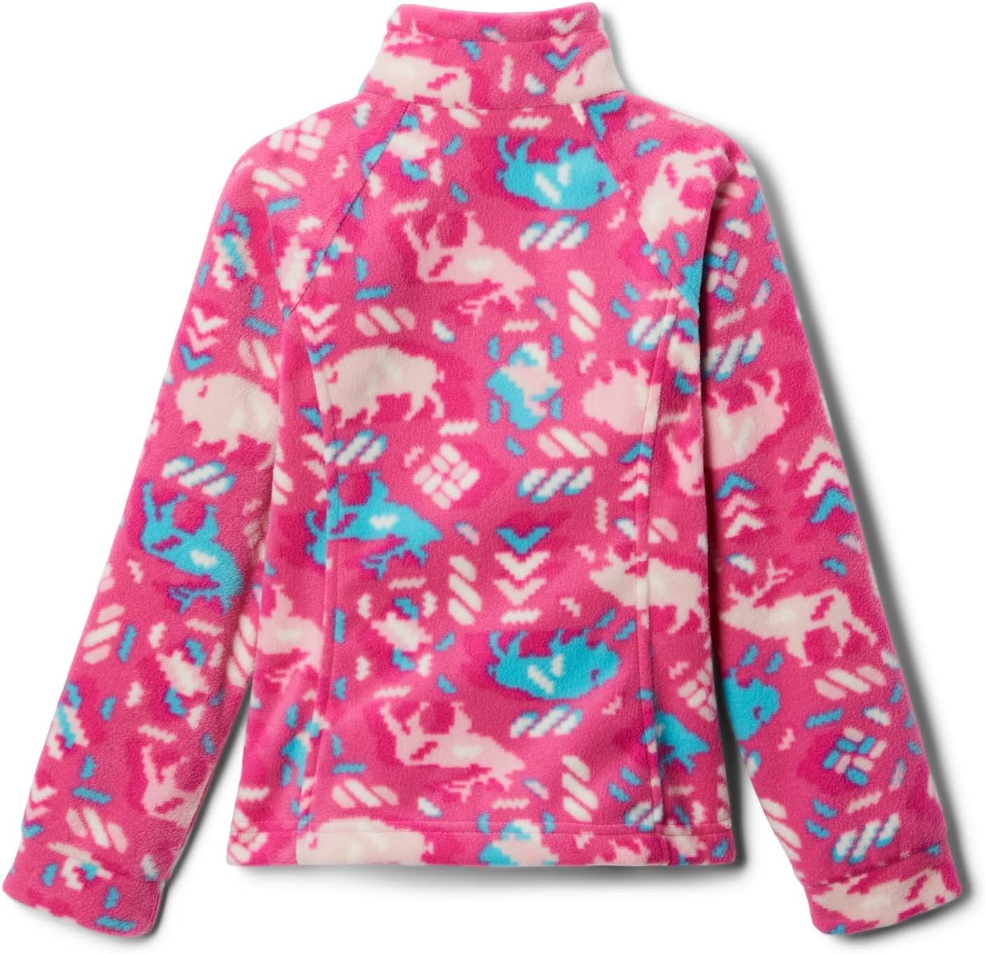 image:imageColumbia Youth Girls Toddler Benton Springs II Printed Fleece JacketPink Ice Buffaloroam