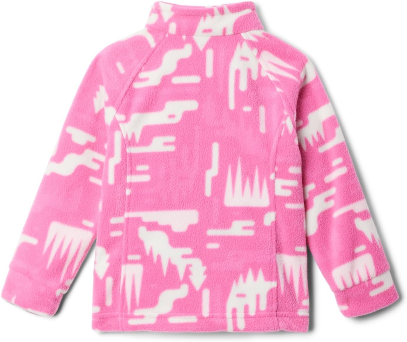image:imageColumbia Youth Girls Toddler Benton Springs II Printed Fleece JacketPink Ice Highland
