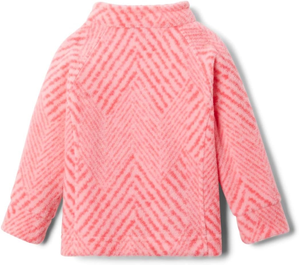 image:imageColumbia Youth Girls Toddler Benton Springs II Printed Fleece JacketPink Orchid Chevron Print