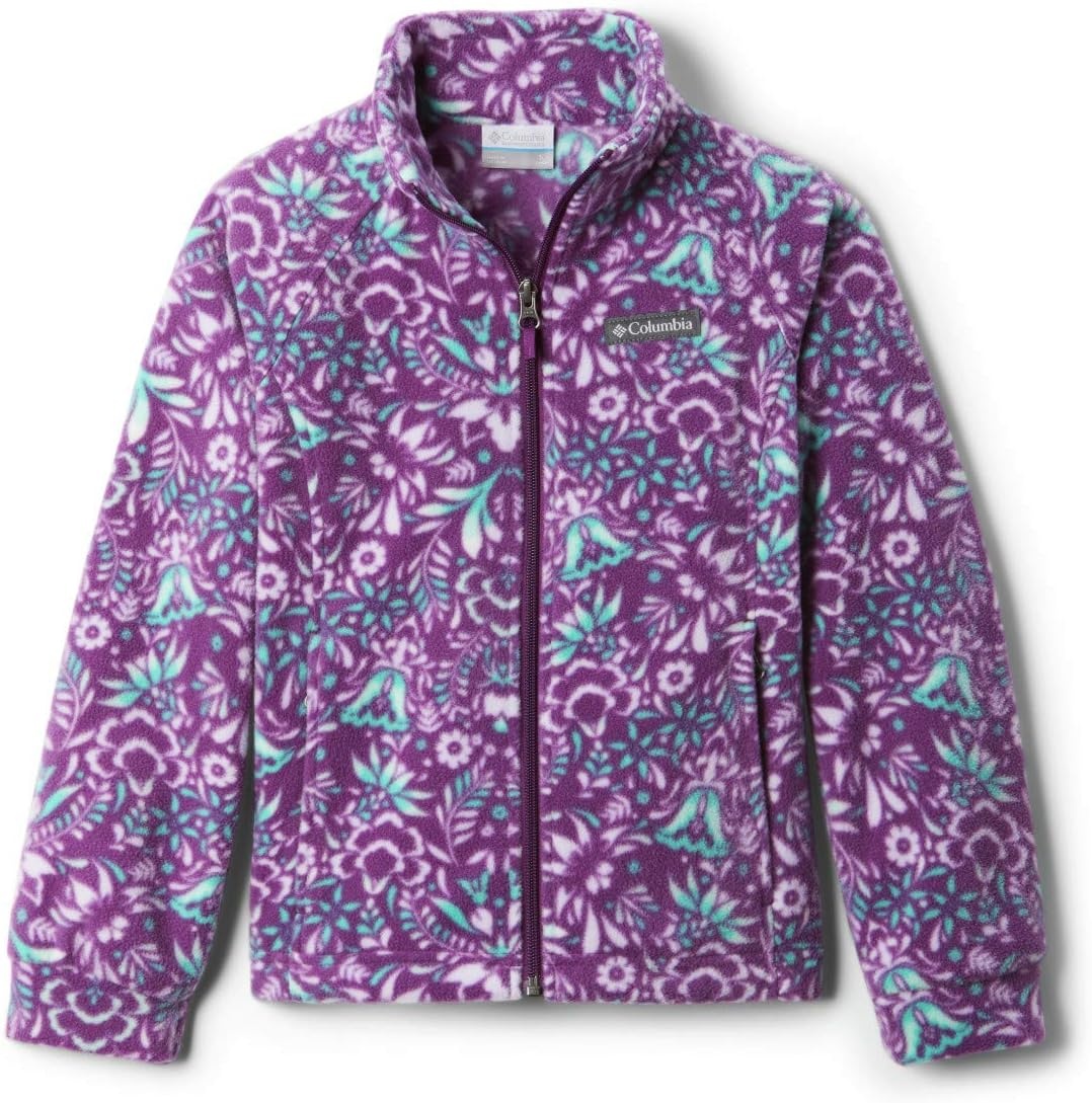 image:imageColumbia Youth Girls Toddler Benton Springs II Printed Fleece JacketPlum Folk Floral Print