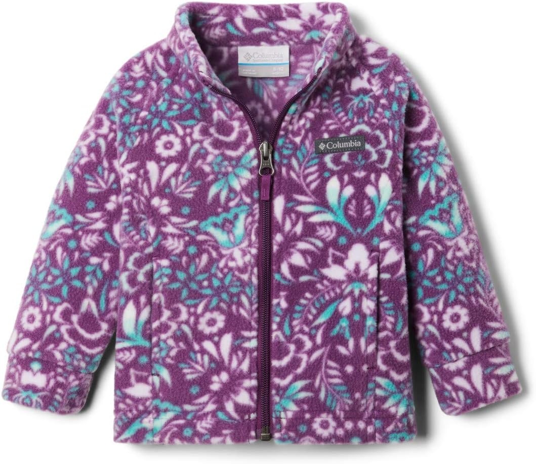 image:imageColumbia Youth Girls Toddler Benton Springs II Printed Fleece JacketPlum Folk Floral Print