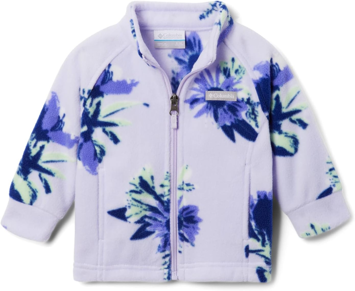 image:imageColumbia Youth Girls Toddler Benton Springs II Printed Fleece JacketPurple Tint Staycation