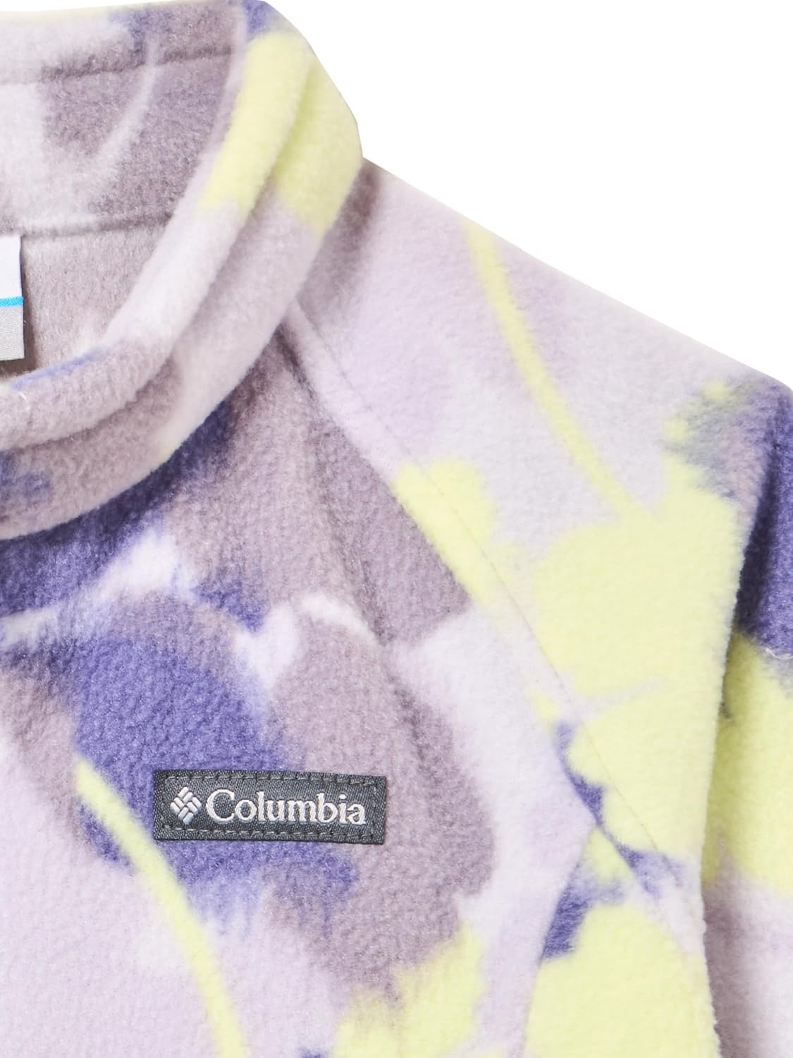 image:imageColumbia Youth Girls Toddler Benton Springs II Printed Fleece JacketShale Purple Ikatbloom