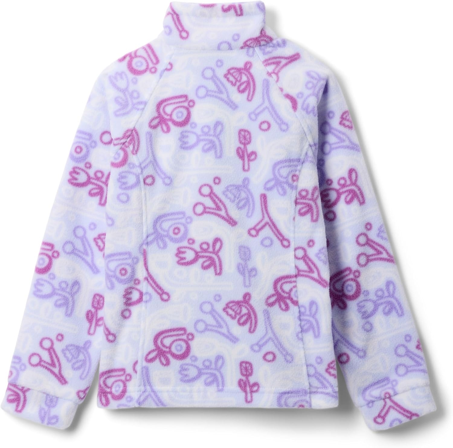 image:imageColumbia Youth Girls Toddler Benton Springs II Printed Fleece JacketSnowdrift Marker Made