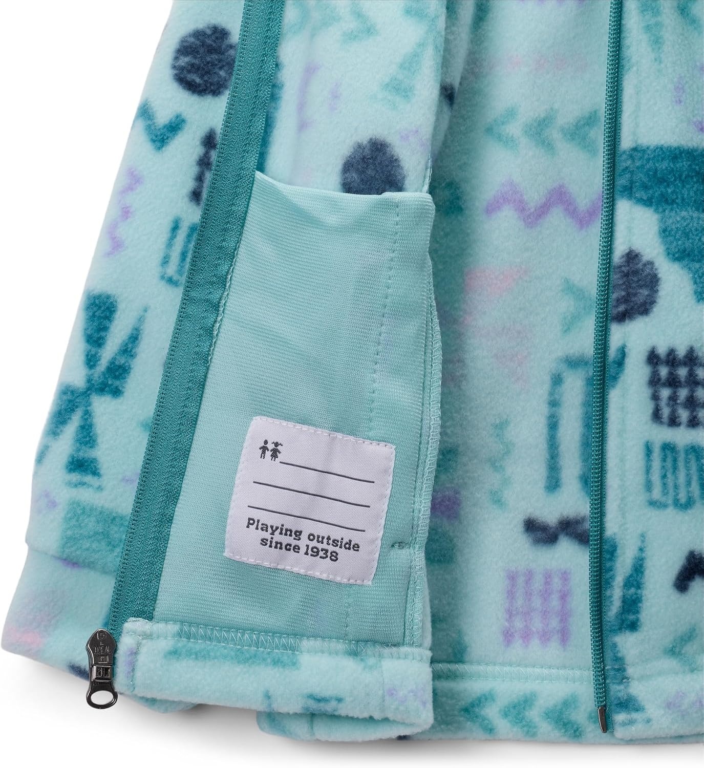 image:imageColumbia Youth Girls Toddler Benton Springs II Printed Fleece JacketSpray Outerbounds