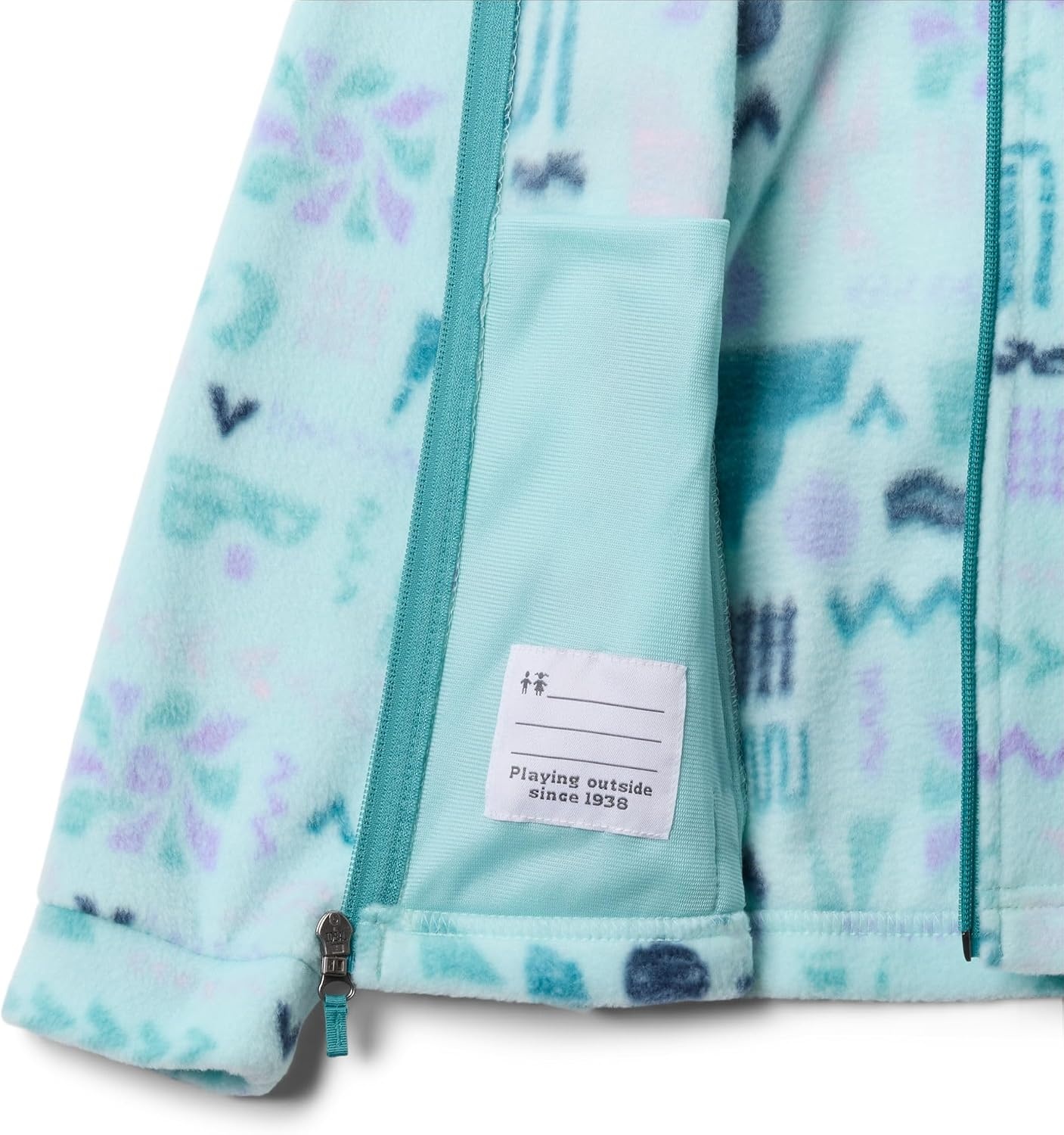 image:imageColumbia Youth Girls Toddler Benton Springs II Printed Fleece JacketSpray Outerbounds