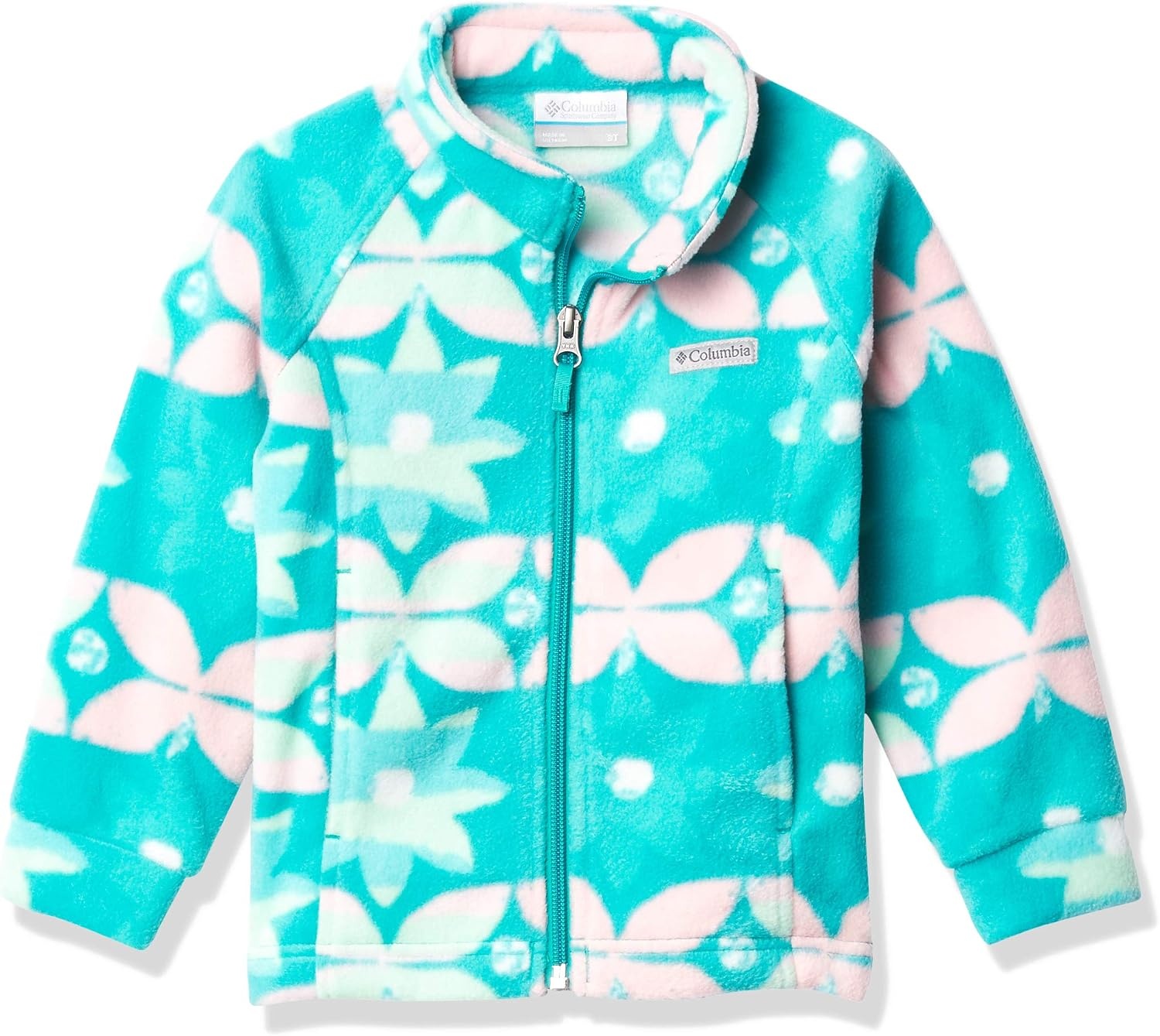 image:imageColumbia Youth Girls Toddler Benton Springs II Printed Fleece JacketTropic Water Nostalgia Floral
