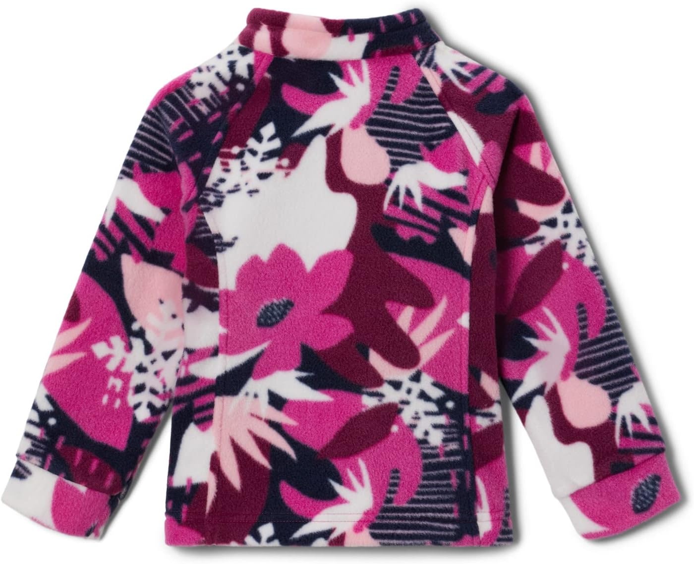 image:imageColumbia Youth Girls Toddler Benton Springs II Printed Fleece JacketWild Fuchsia Scraptanical