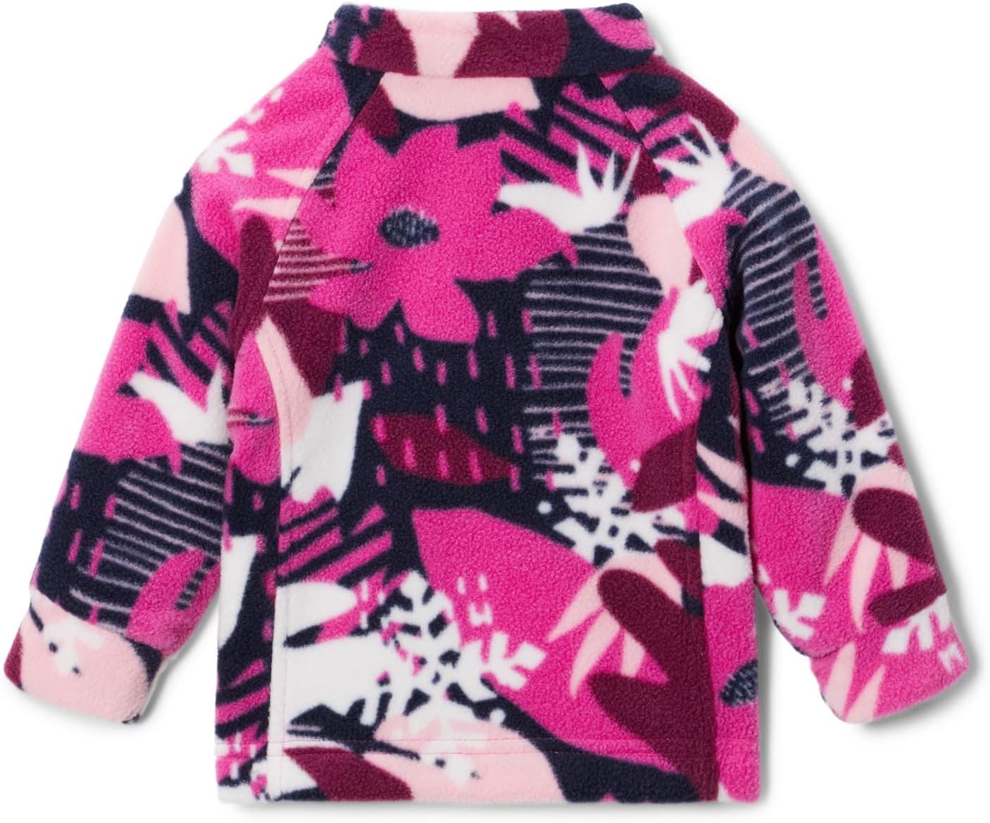 image:imageColumbia Youth Girls Toddler Benton Springs II Printed Fleece JacketWild Fuchsia Scraptanical