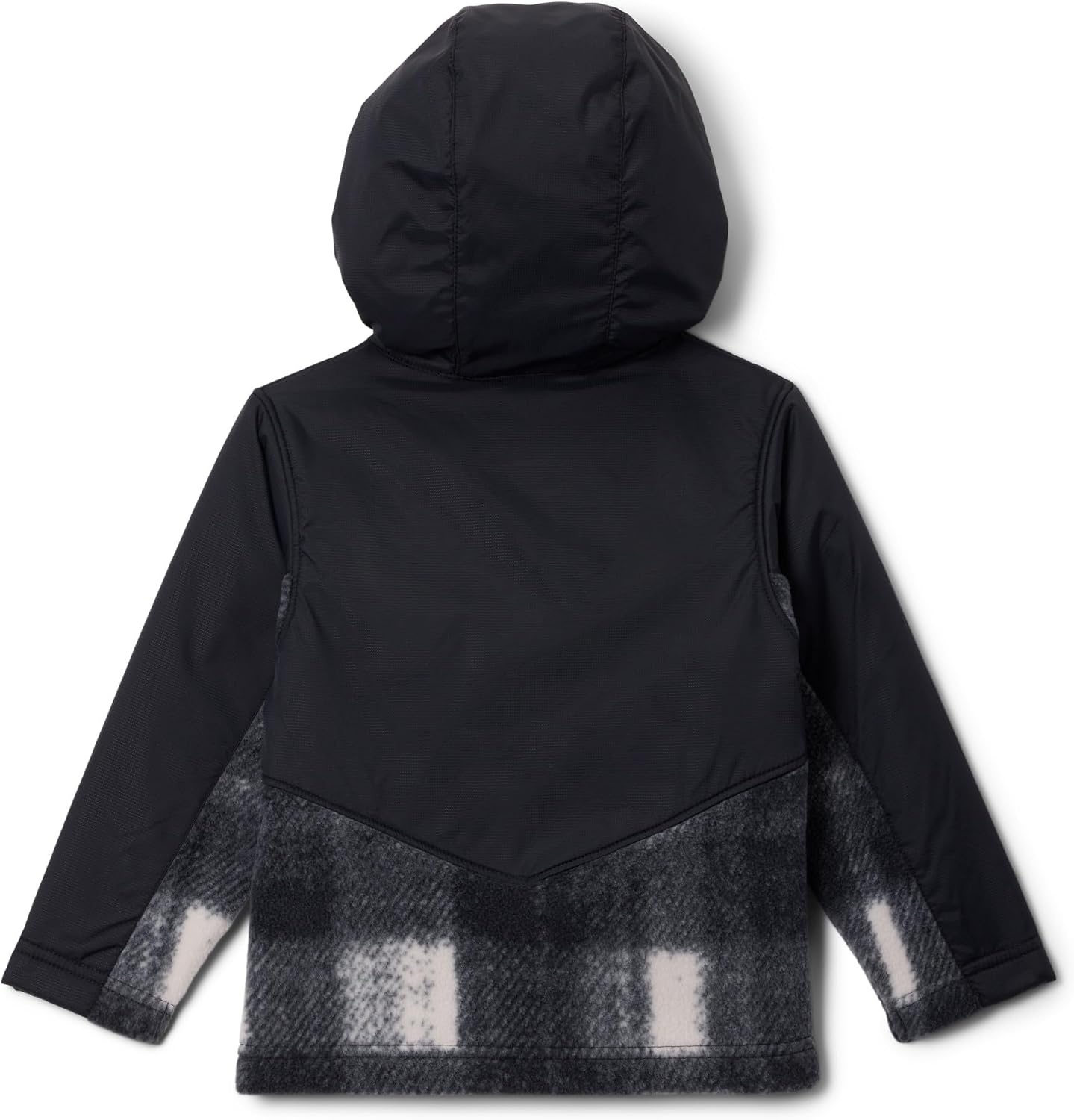 image:imageColumbia Youth Infant Steens Mountain II Overlay Fleece HoodieChalk Omblur TonalBlack