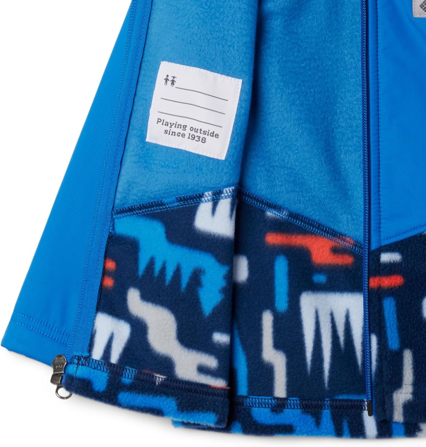 image:imageColumbia Youth Infant Steens Mountain II Overlay Fleece HoodieCollegiate Navy HighlandBright Indigo