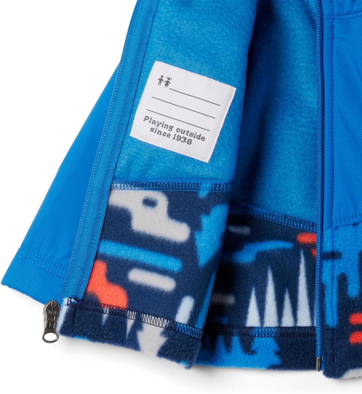 image:imageColumbia Youth Infant Steens Mountain II Overlay Fleece HoodieCollegiate Navy HighlandBright Indigo