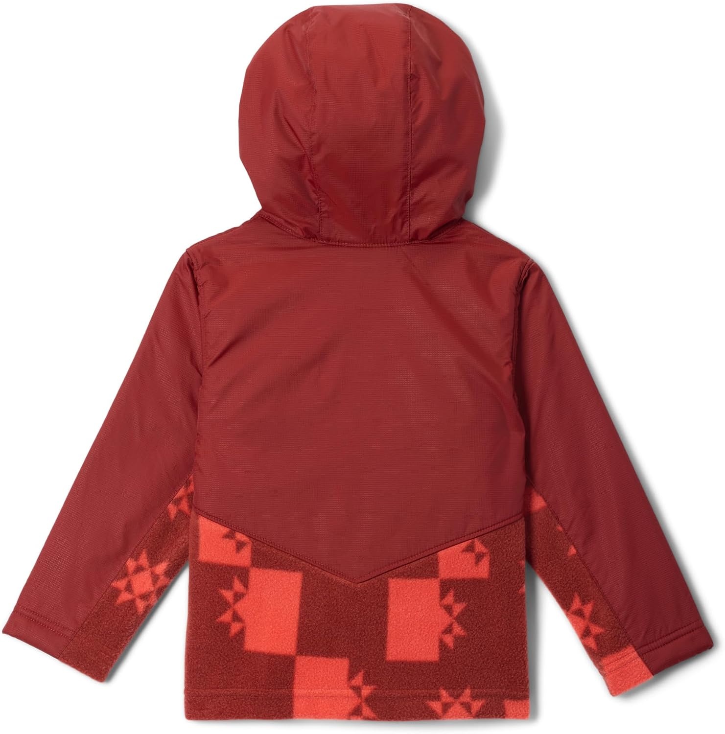 image:imageColumbia Youth Infant Steens Mountain II Overlay Fleece HoodieRed Oxide BoxstarRed Oxide