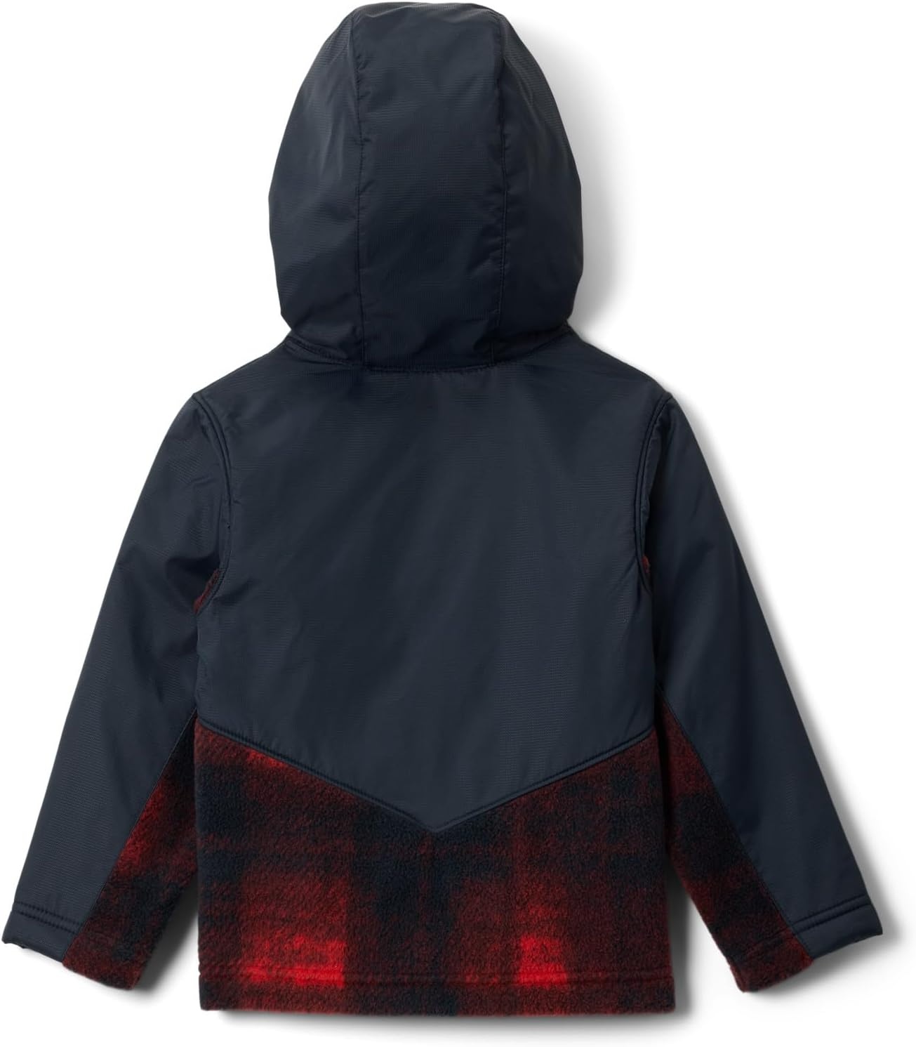 image:imageColumbia Youth Infant Steens Mountain II Overlay Fleece HoodieSail Red Omblur TonalBlack