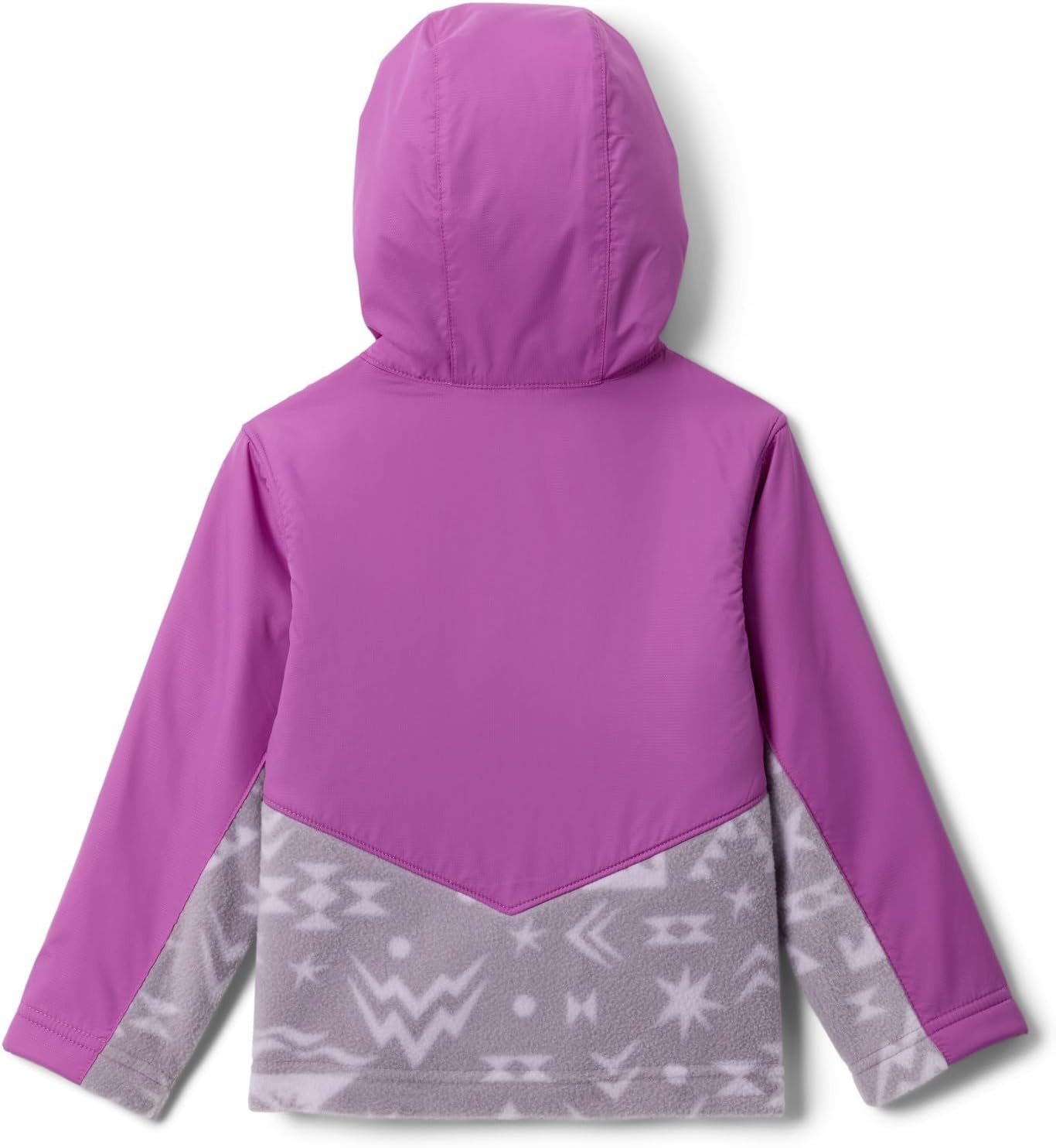 image:imageColumbia Youth Infant Steens Mountain II Overlay Fleece HoodieShale Purple Peaked TonalRazzle