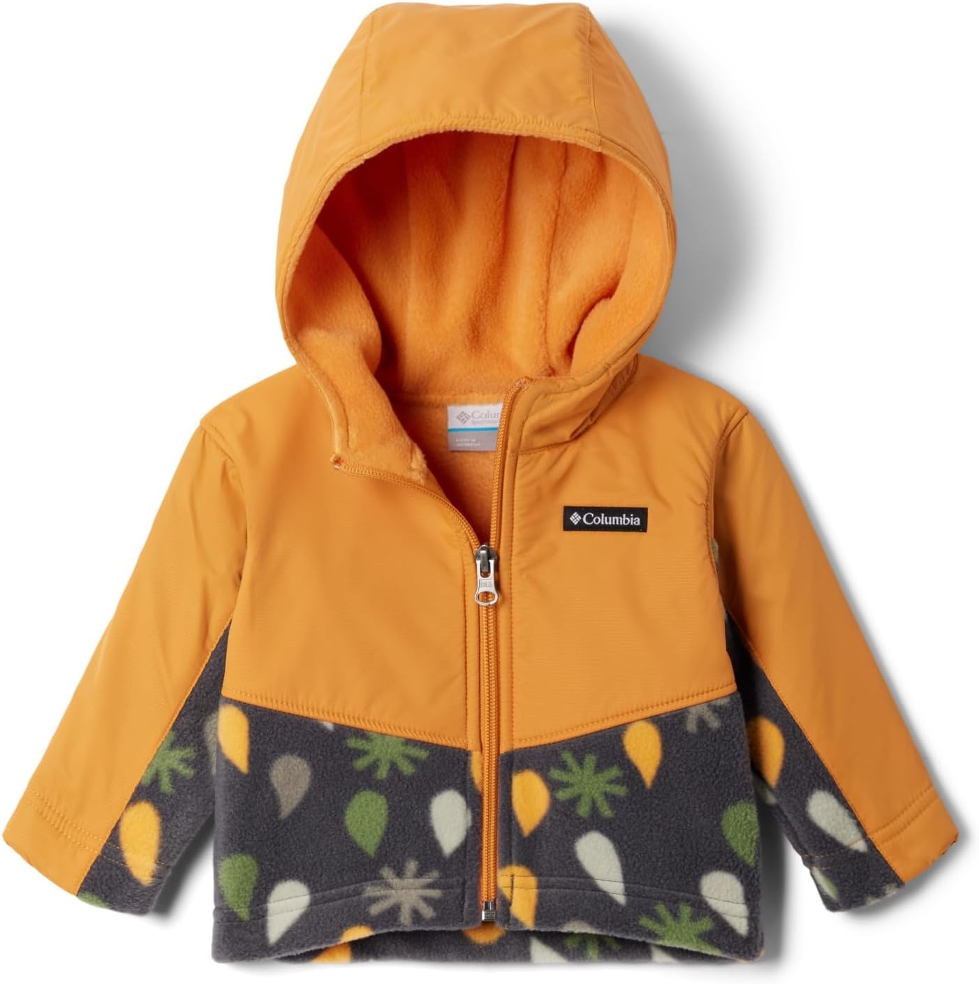 image:imageColumbia Youth Infant Steens Mountain II Overlay Fleece HoodieShark SleetSunstone