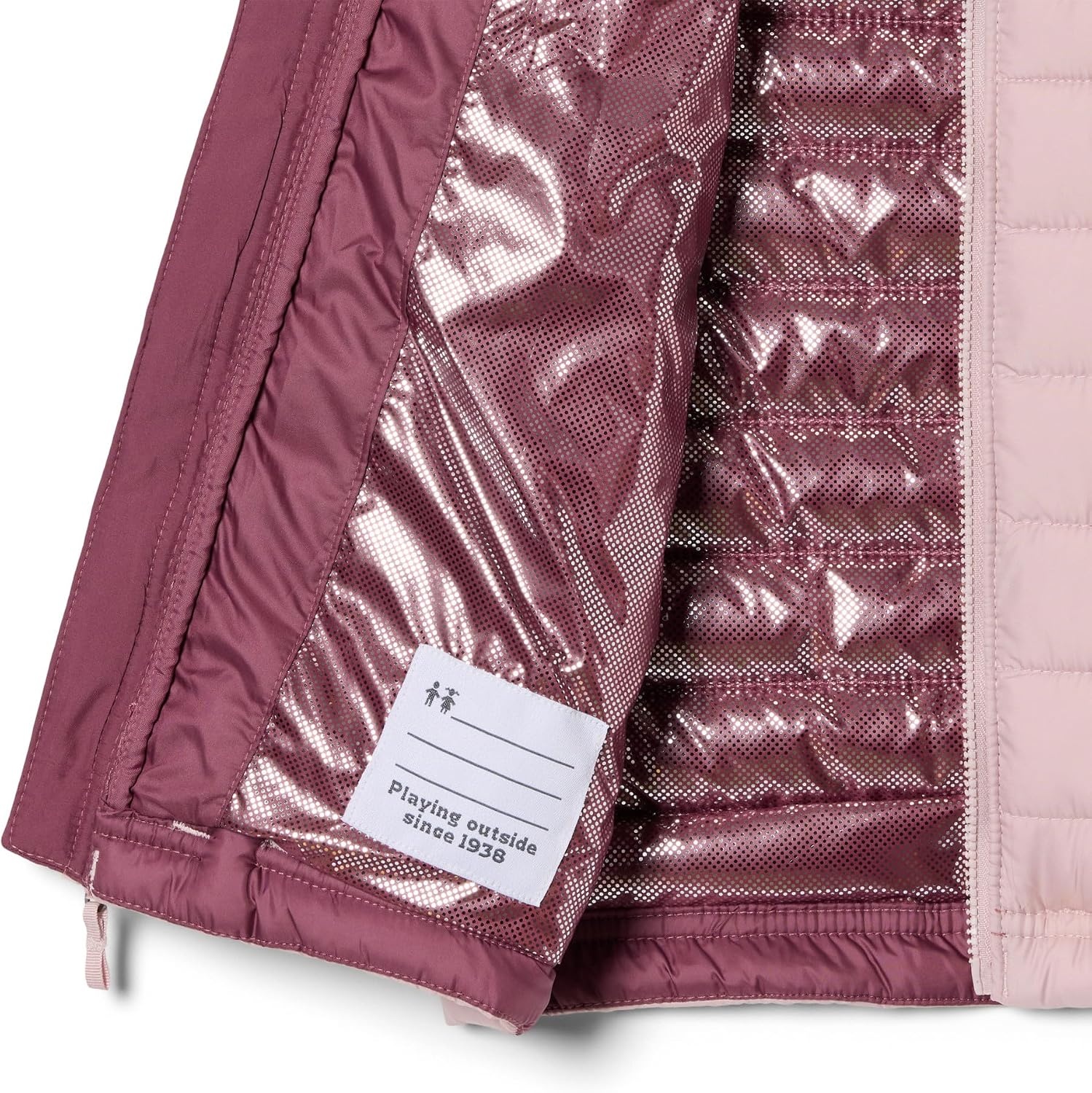 image:imageColumbia Youth Powder Lite Vest Mineral PinkAntique Mauve Medium