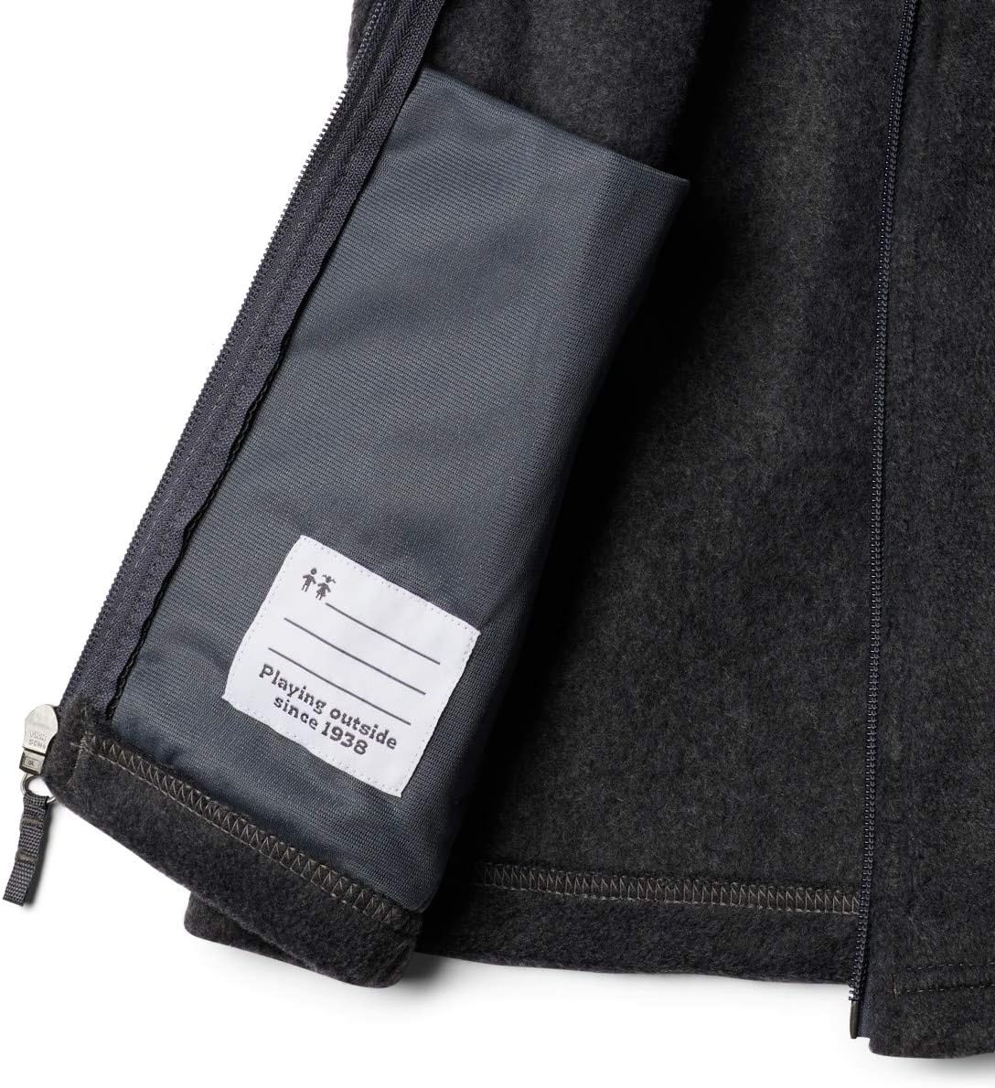 image:imageColumbia Youth Steens Mountain Fleece VestCharcoal Heather