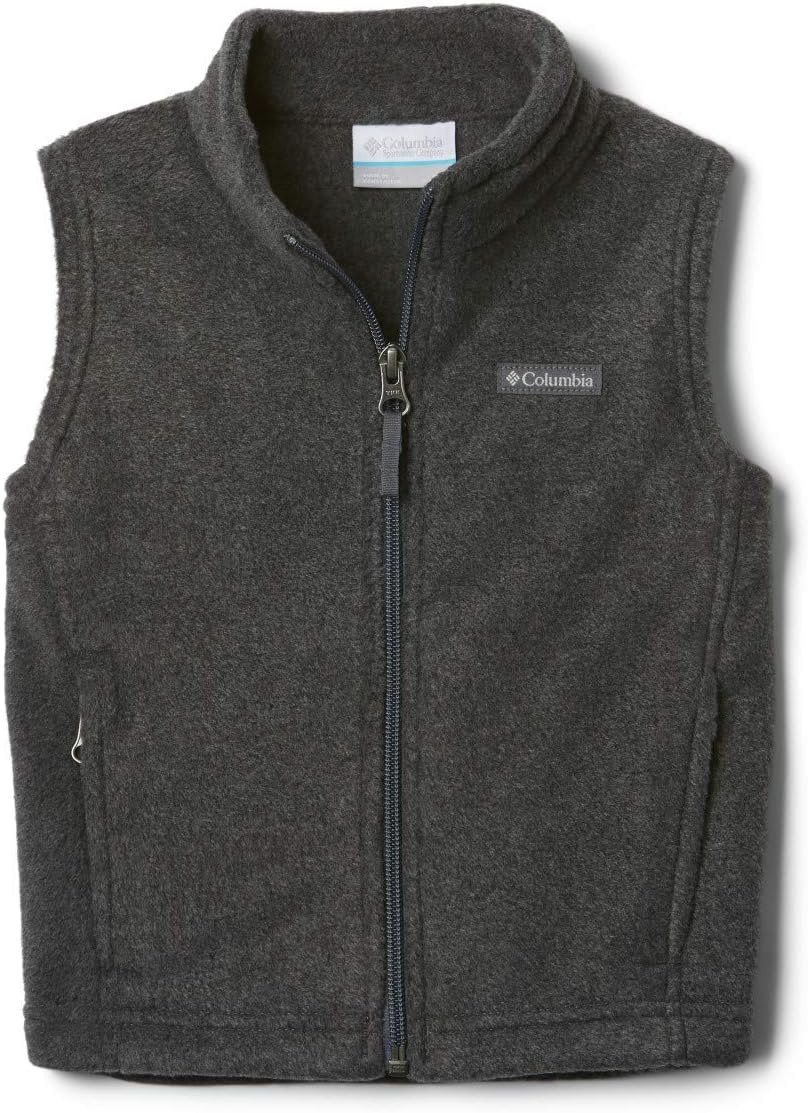 image:imageColumbia Youth Steens Mountain Fleece VestCharcoal Heather